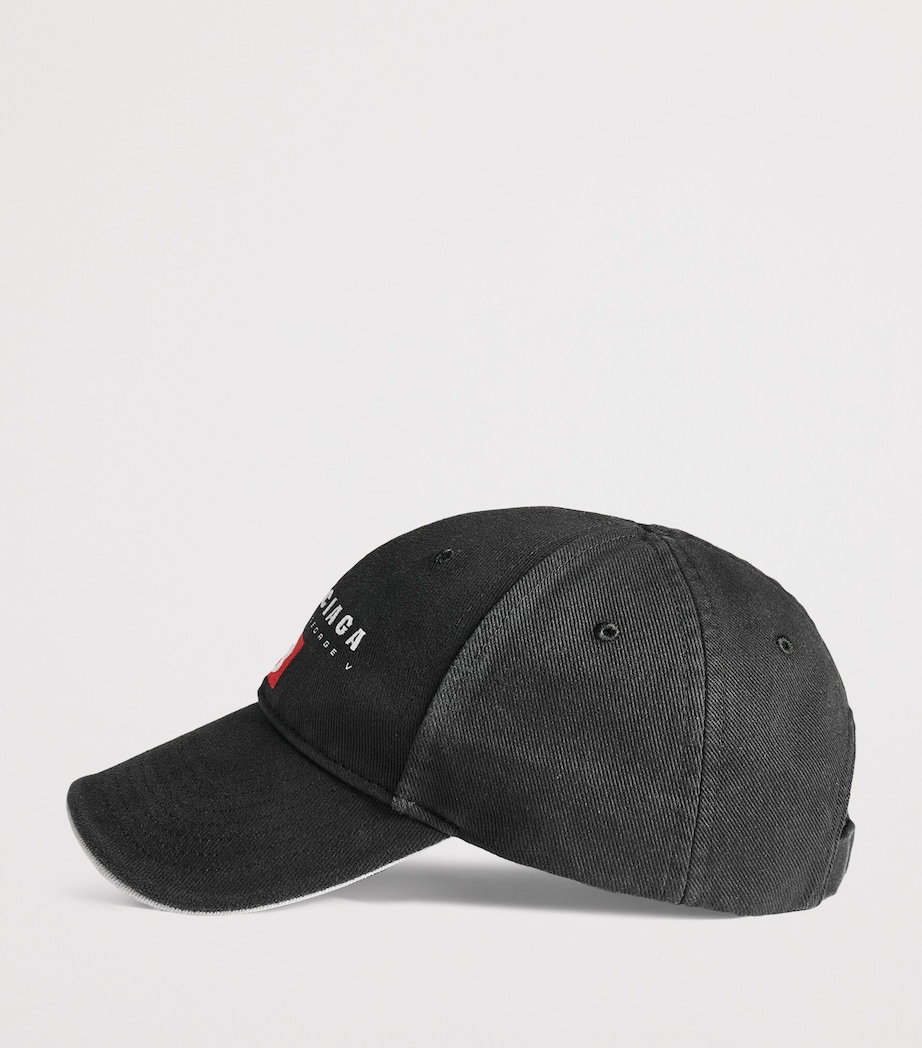 Balenciaga Cotton Unity Baseball Cap Image 3