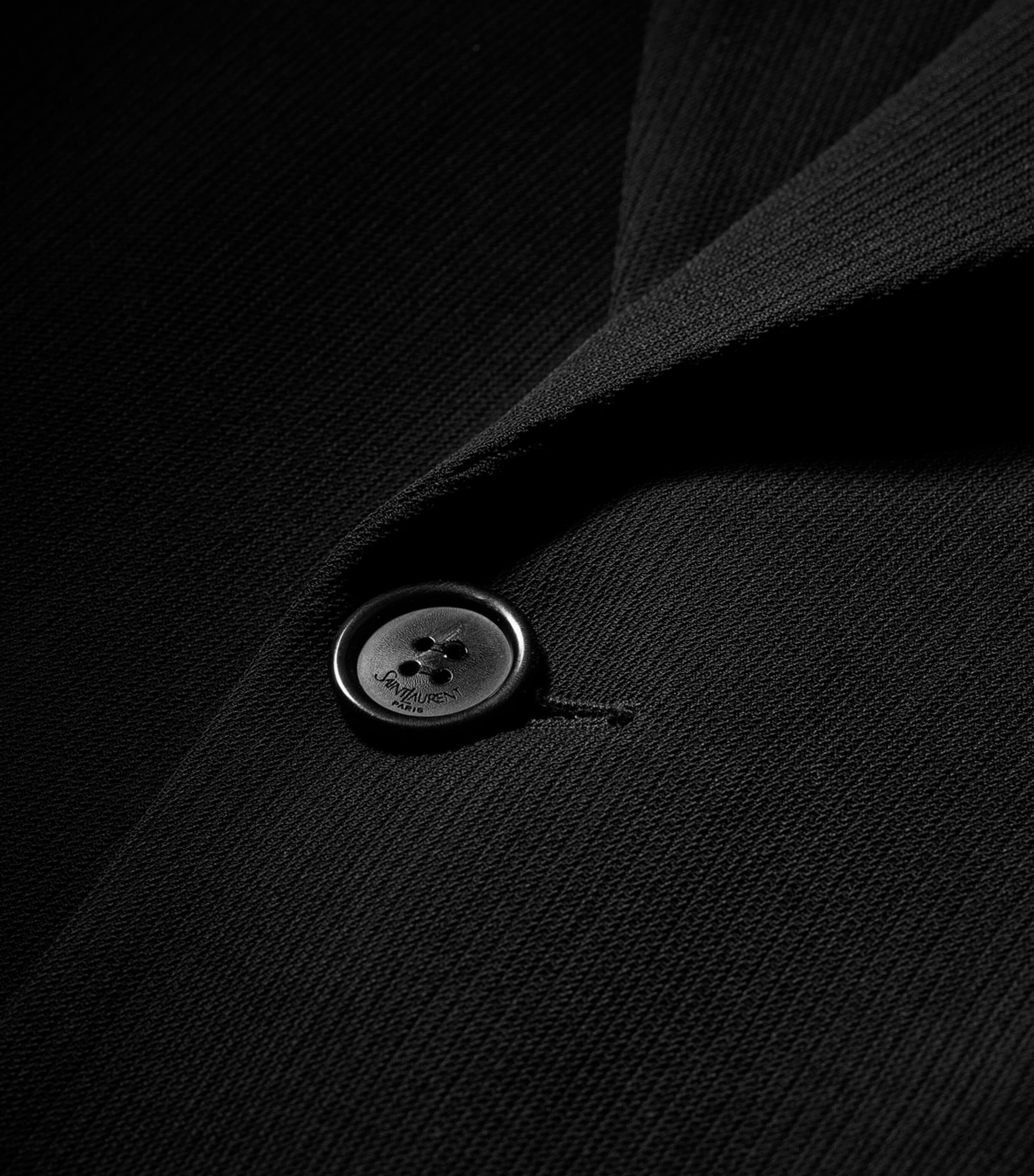 Saint Laurent Womens Wool-Blend Blazer Image 3