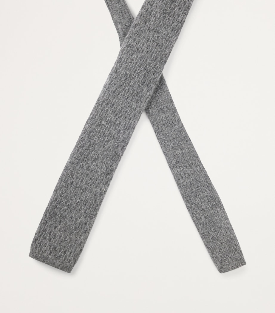 Cashmere Knitted Tie 30 Image 4