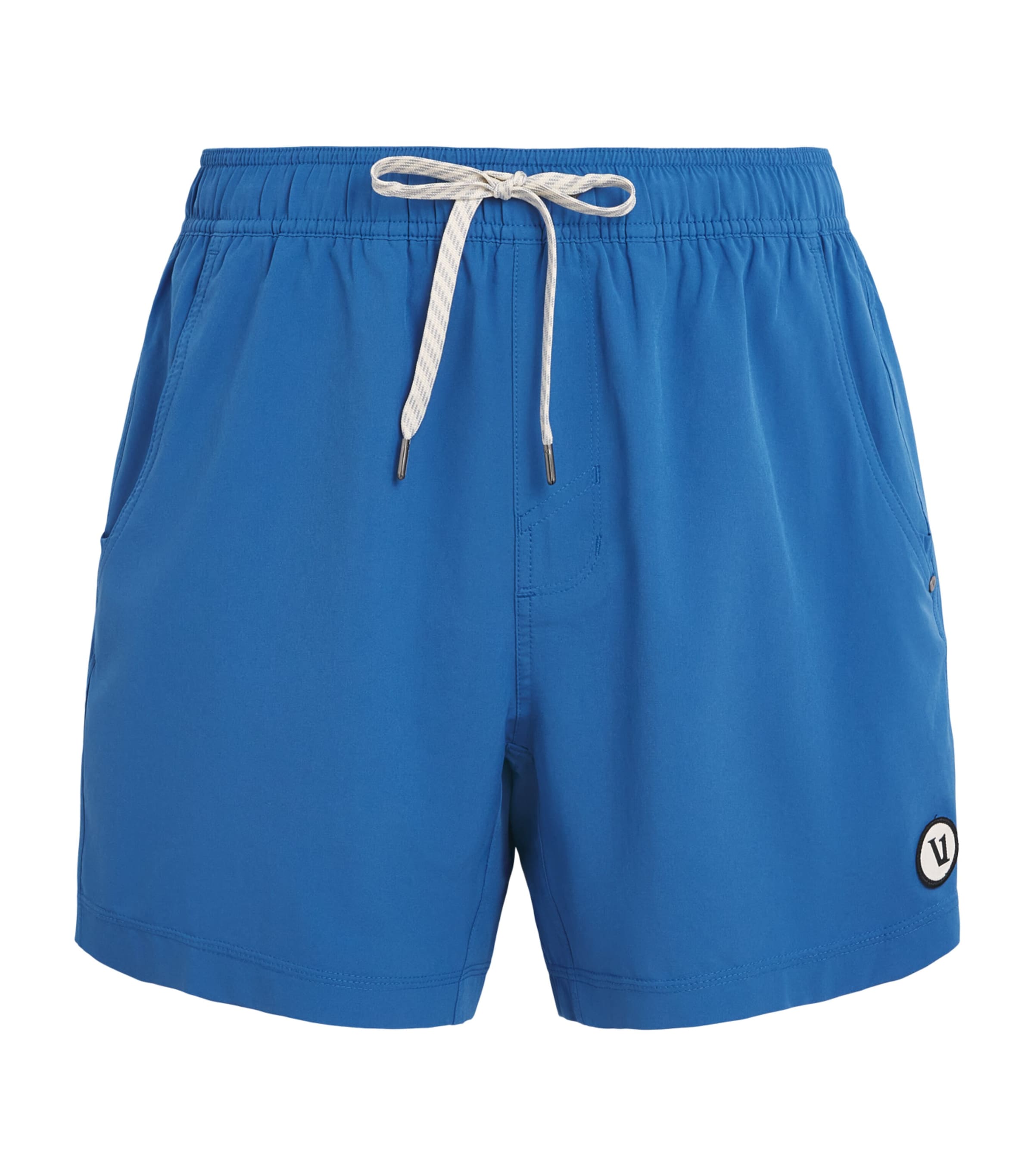 VUORI Mens Logo Kore Shorts Tbl Court Blue Image 1