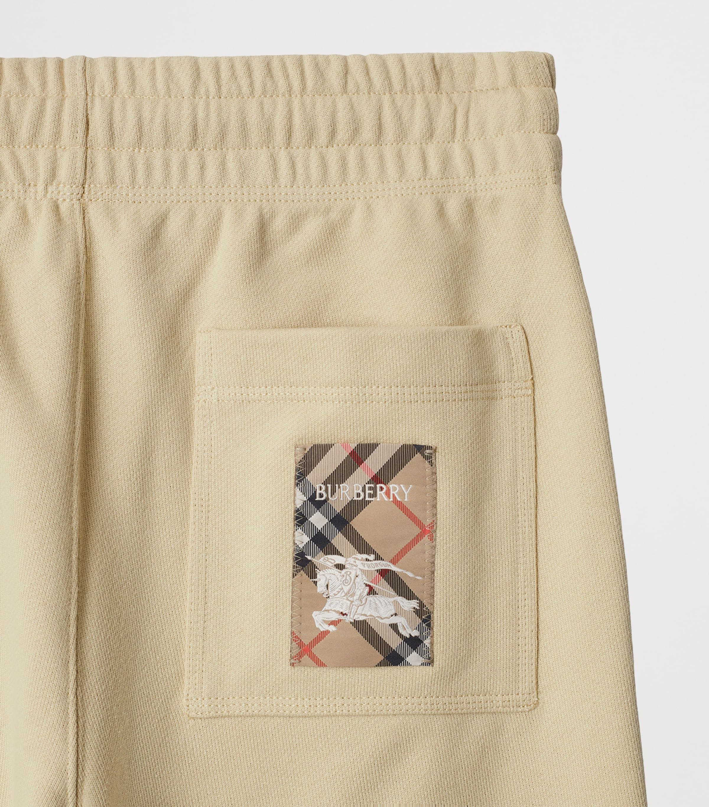 Check Label Sweatpants NUTMEG Image 5