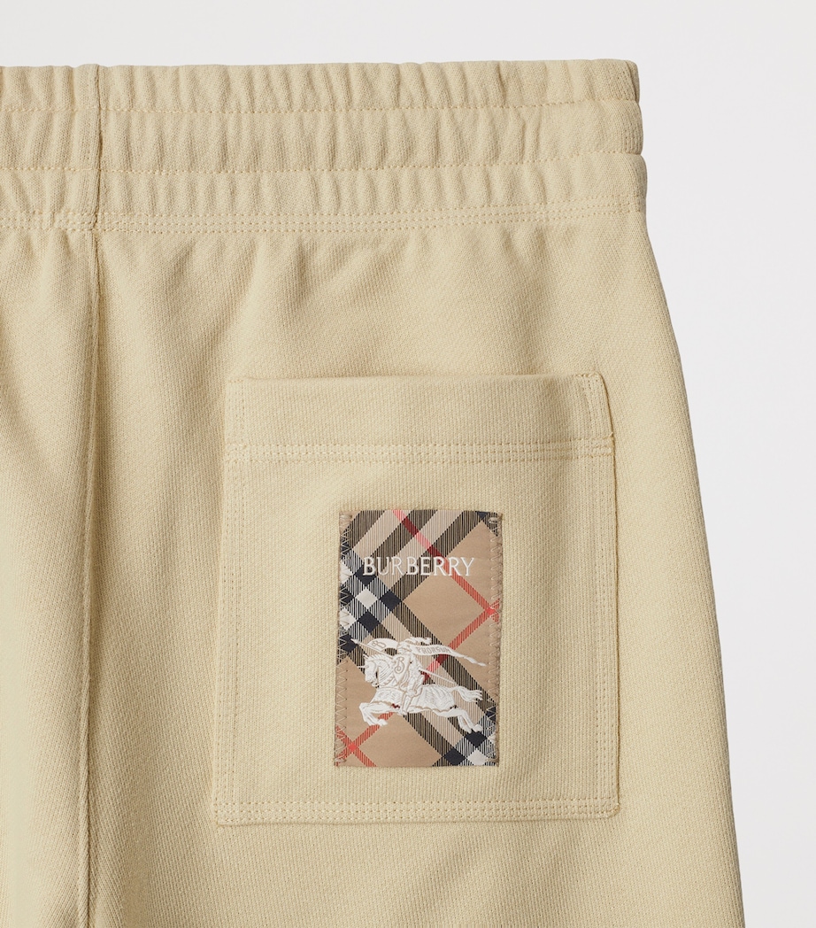 Check Label Sweatpants NUTMEG Image 5