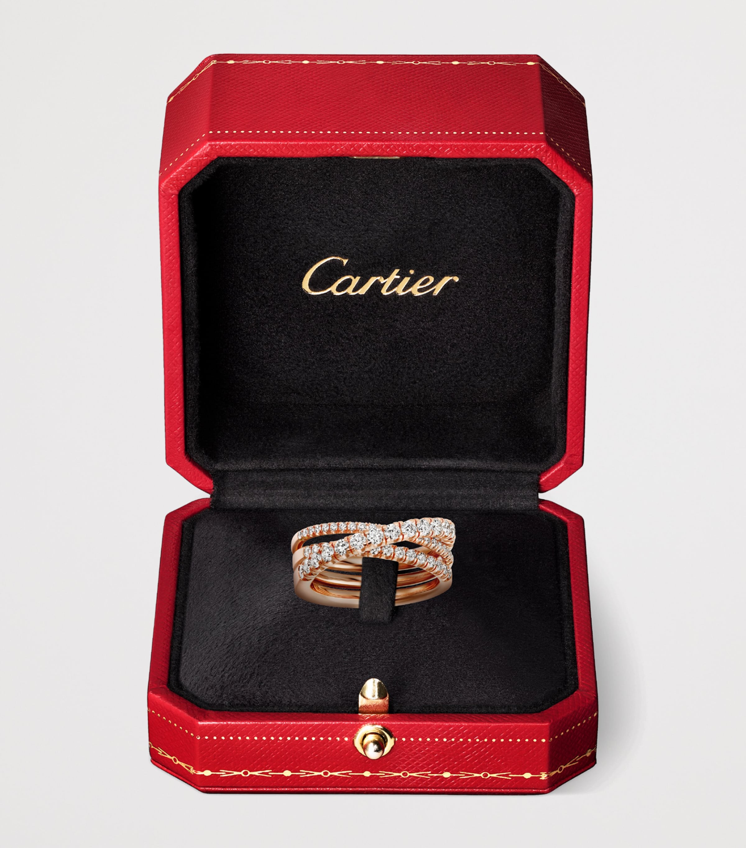 Cartier Rose Gold and Diamond Étincelle de Cartier Wedding Band Rose Gold Image 4
