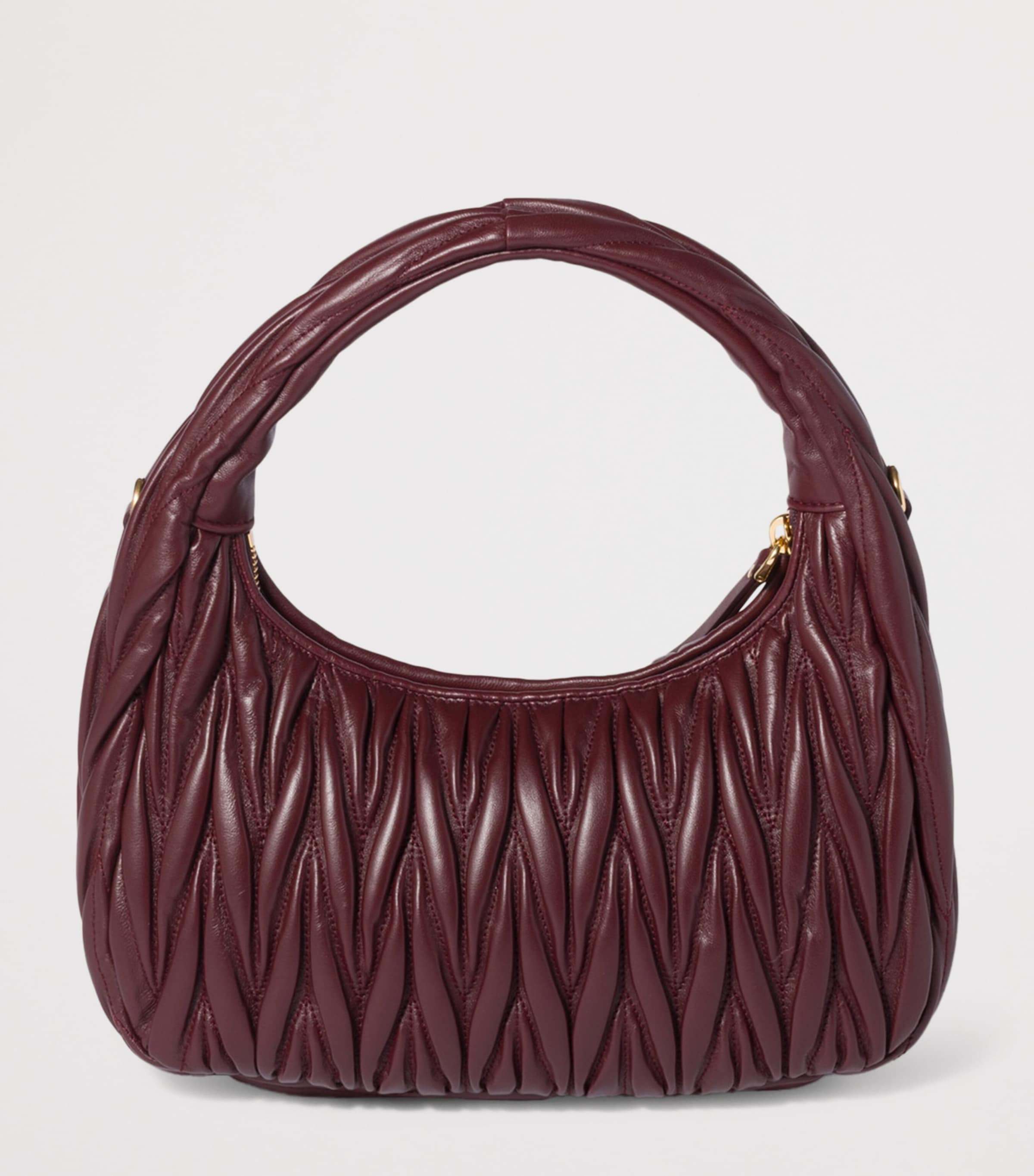 Matelassé Leather Wander Top-Handle Bag F0007 Image 3