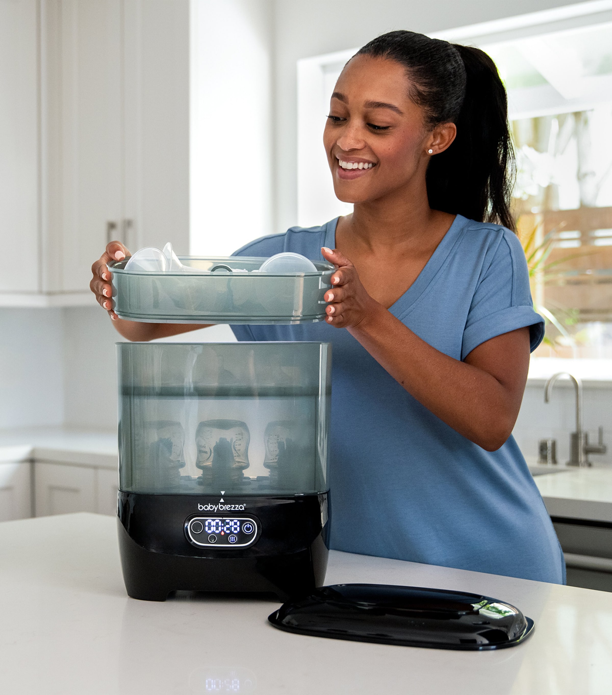 One Step Steriliser Dryer BLACK Image 3