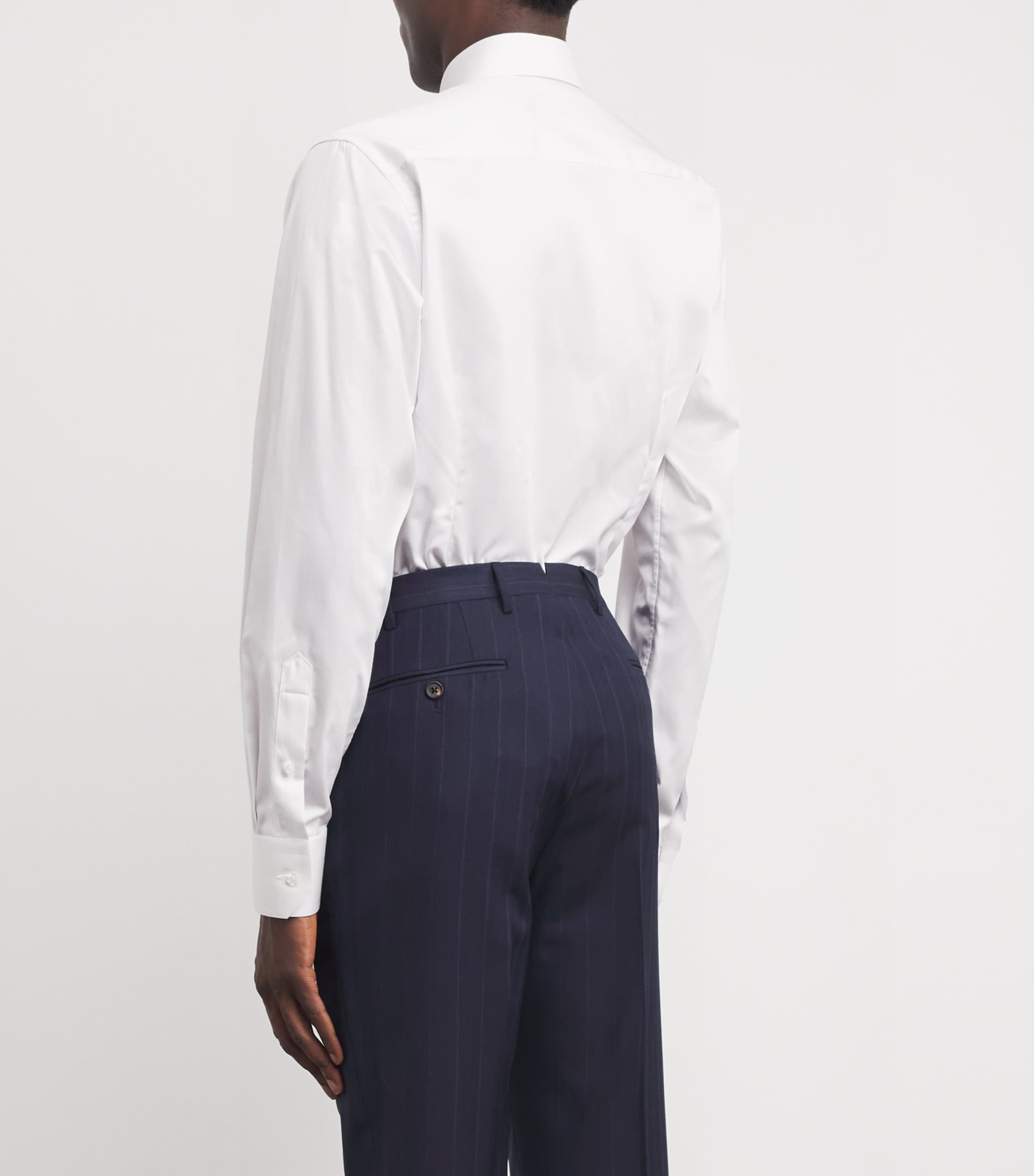 Elevated Contemporary Fit Shirt 00 WHITE Image 4