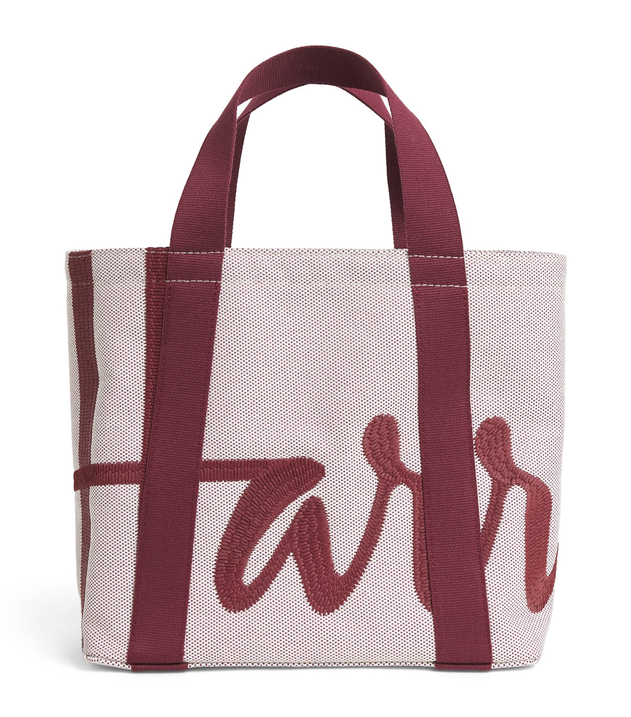 Harrods Small Logo Tote Bag Neutral Image 1