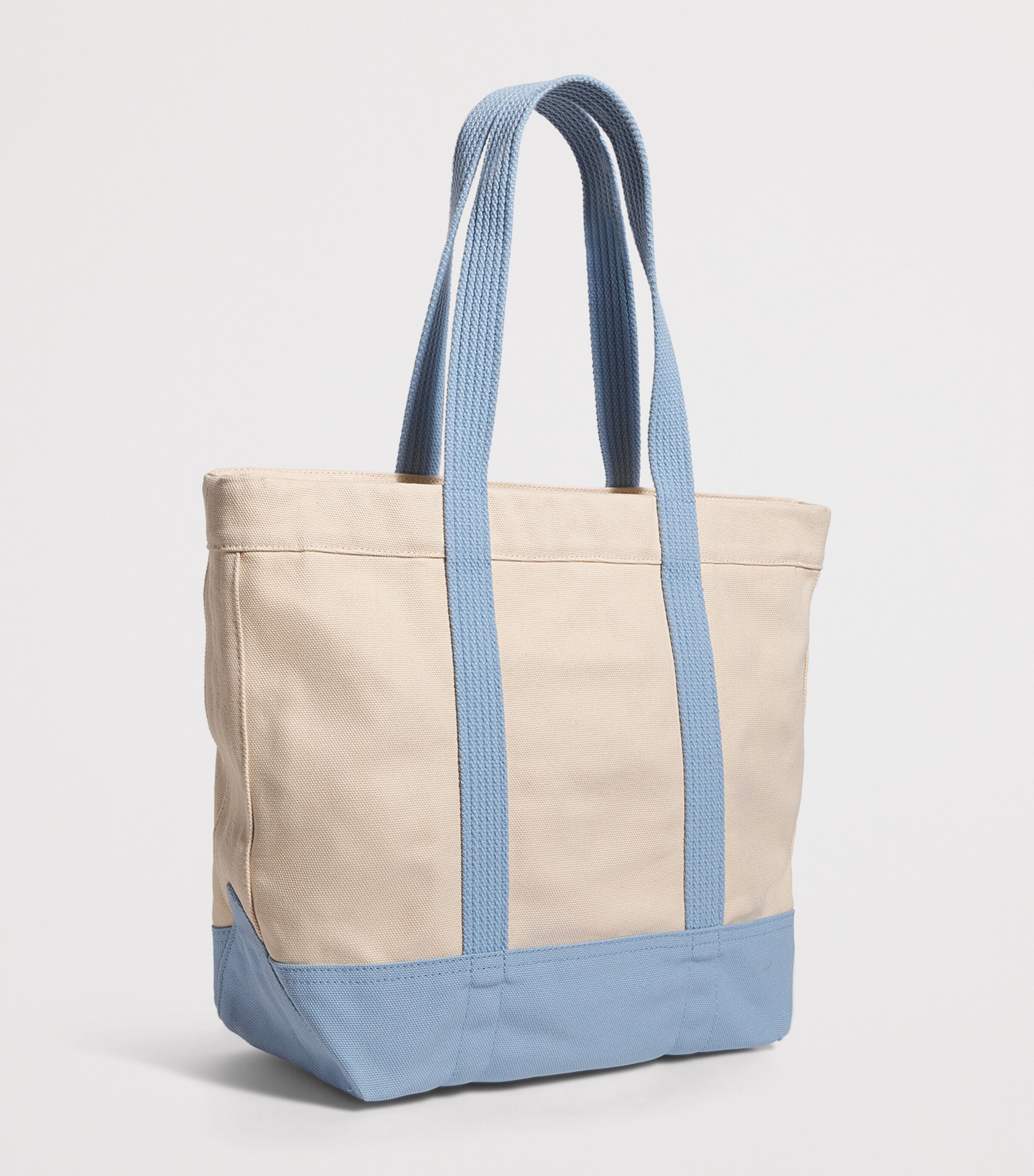 Polo Ralph Lauren Medium Canvas Polo Bear Tote Bag Blue Image 3
