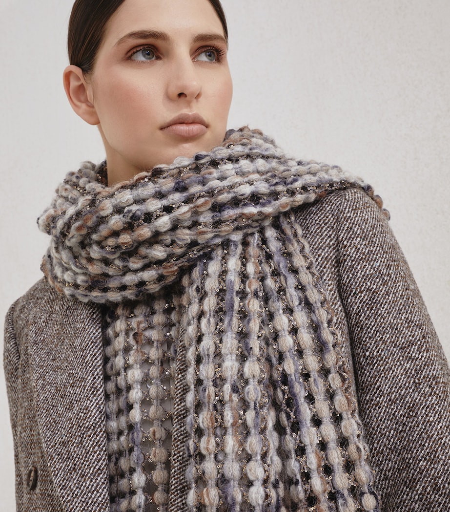 Balloon Net Scarf COE63 Image 2