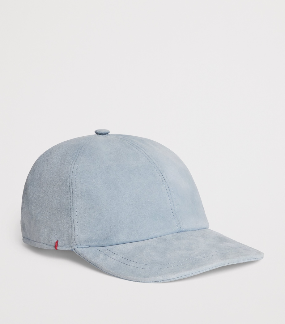 Suede Embroidered Baseball Cap 670 Image 2