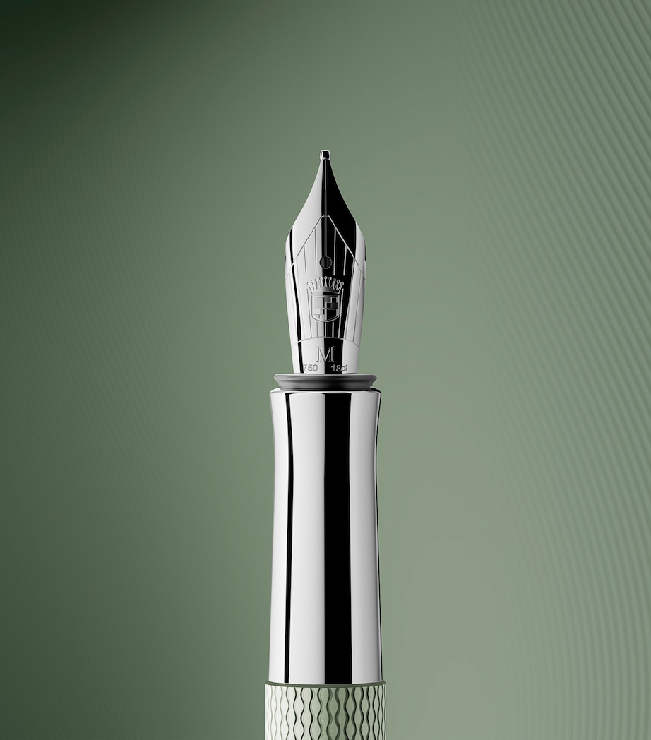 Graf von Faber-Castell Guilloche Fountain Pen Sage Green Image 6
