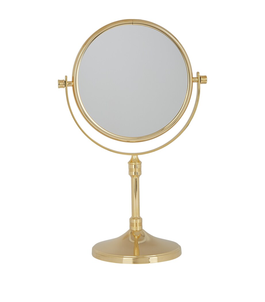 Wall Mounted Double Sided Mirror GOLD Image 1