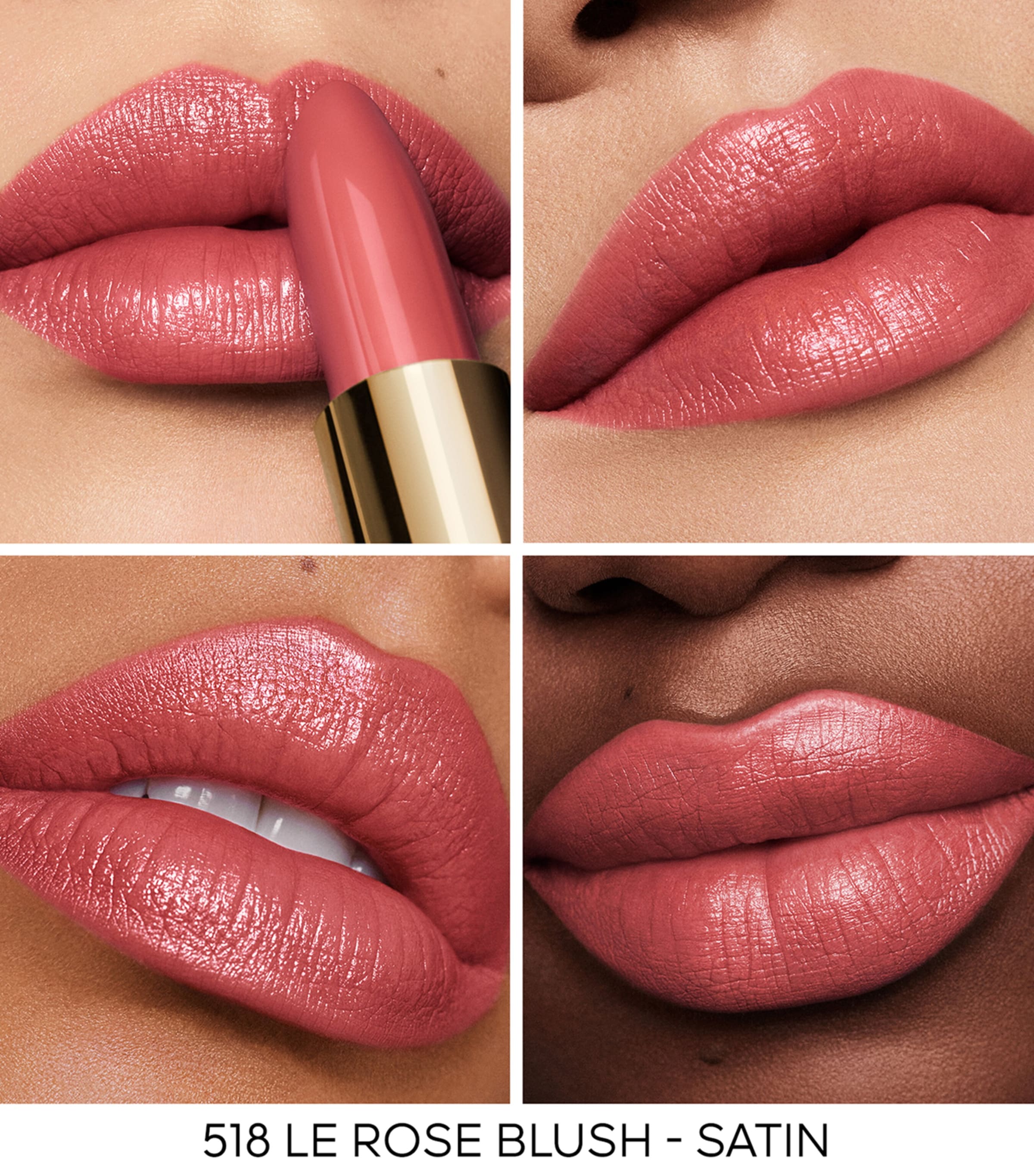 Rouge G Ultra-Care Satin Lipstick - Refill 518 ROSE BLUSH Image 3