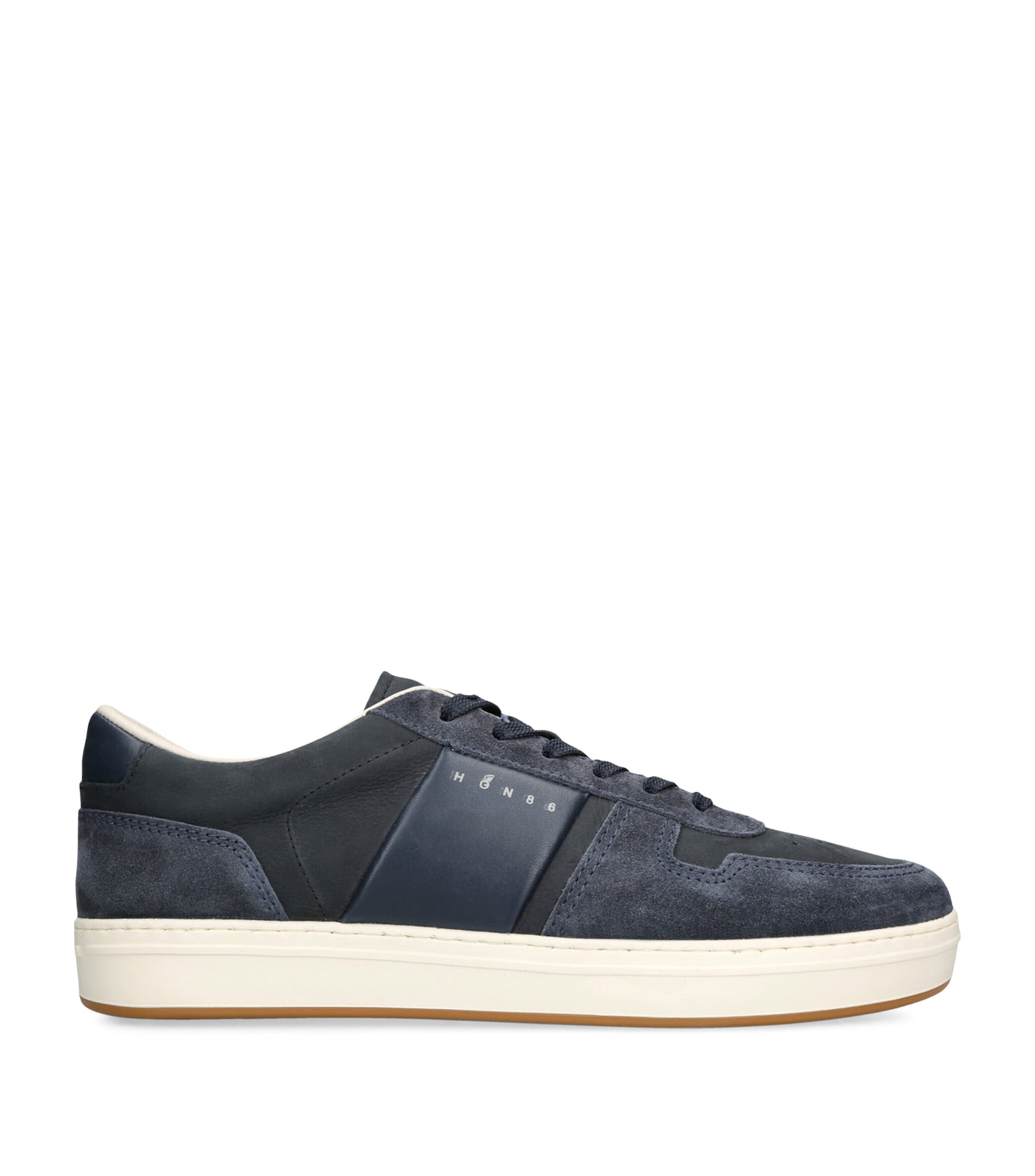 Hogan Suede H-TV Sneakers | Men Shoes | Trainers | Low-Top Trainers | Designers | Hogan