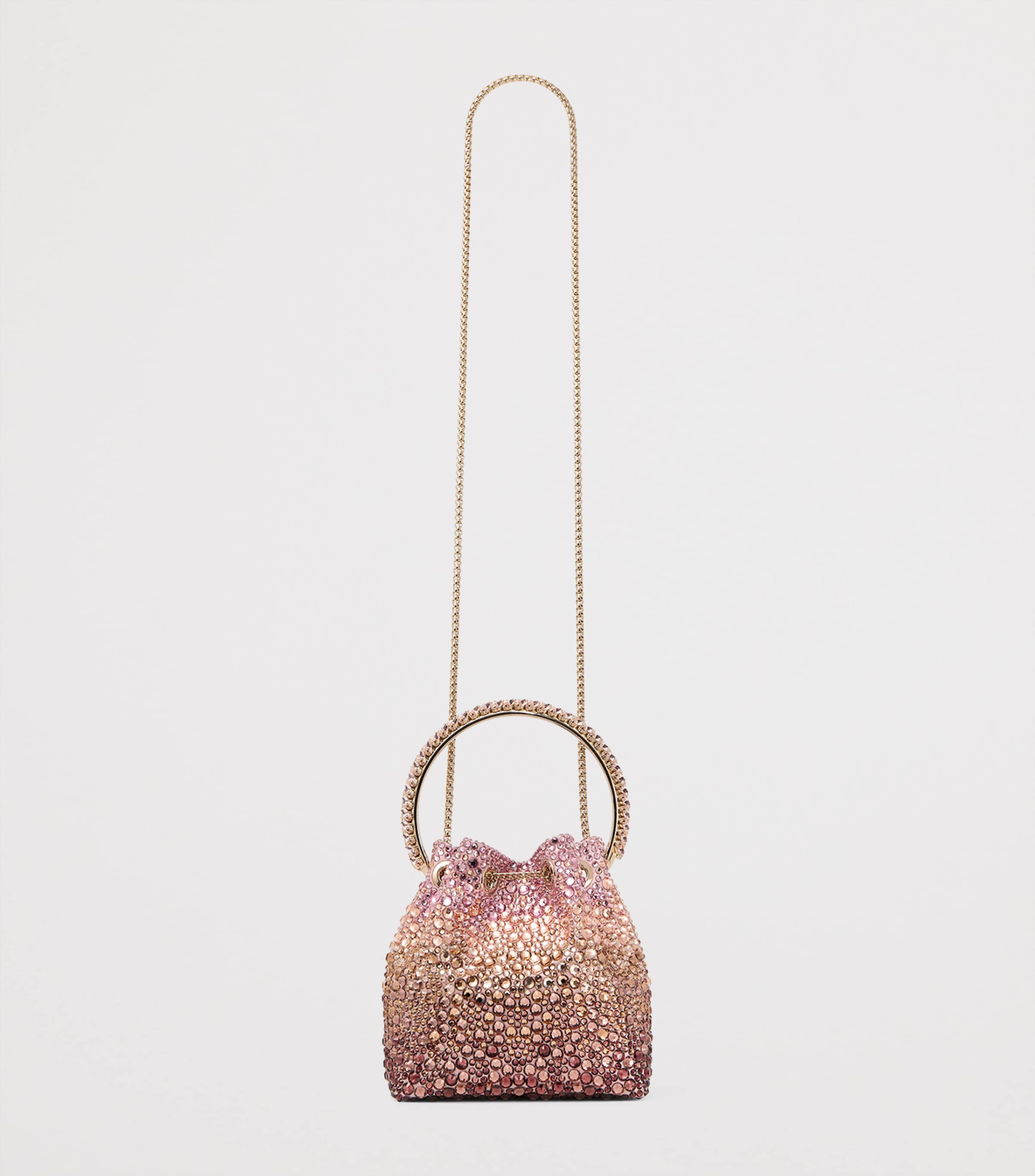 Embellished Bon Bon Top-Handle Bag SILKY BLUSH MIX/LIGH Image 4