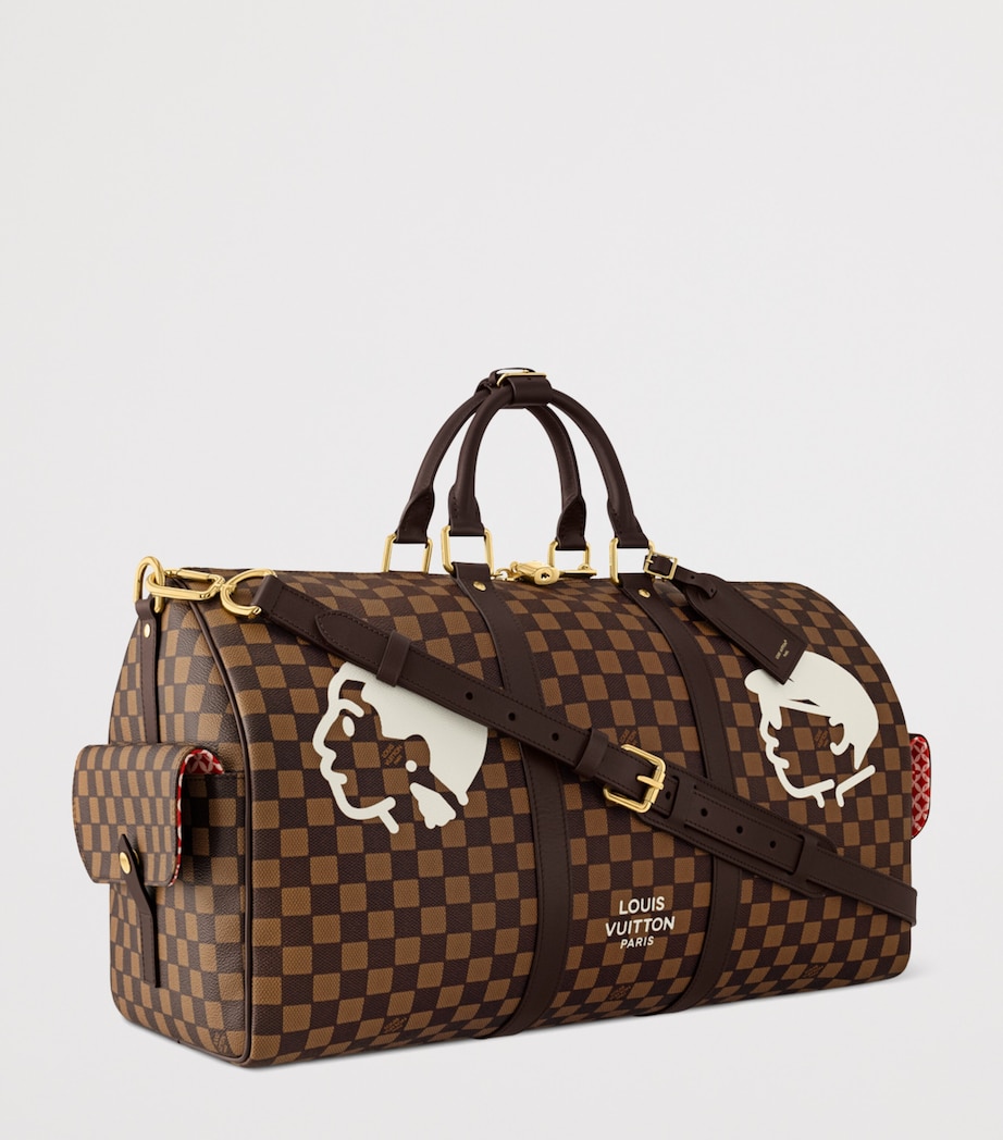 Keepall Bandoulière 50 Weekend Bag BROWN Image 4