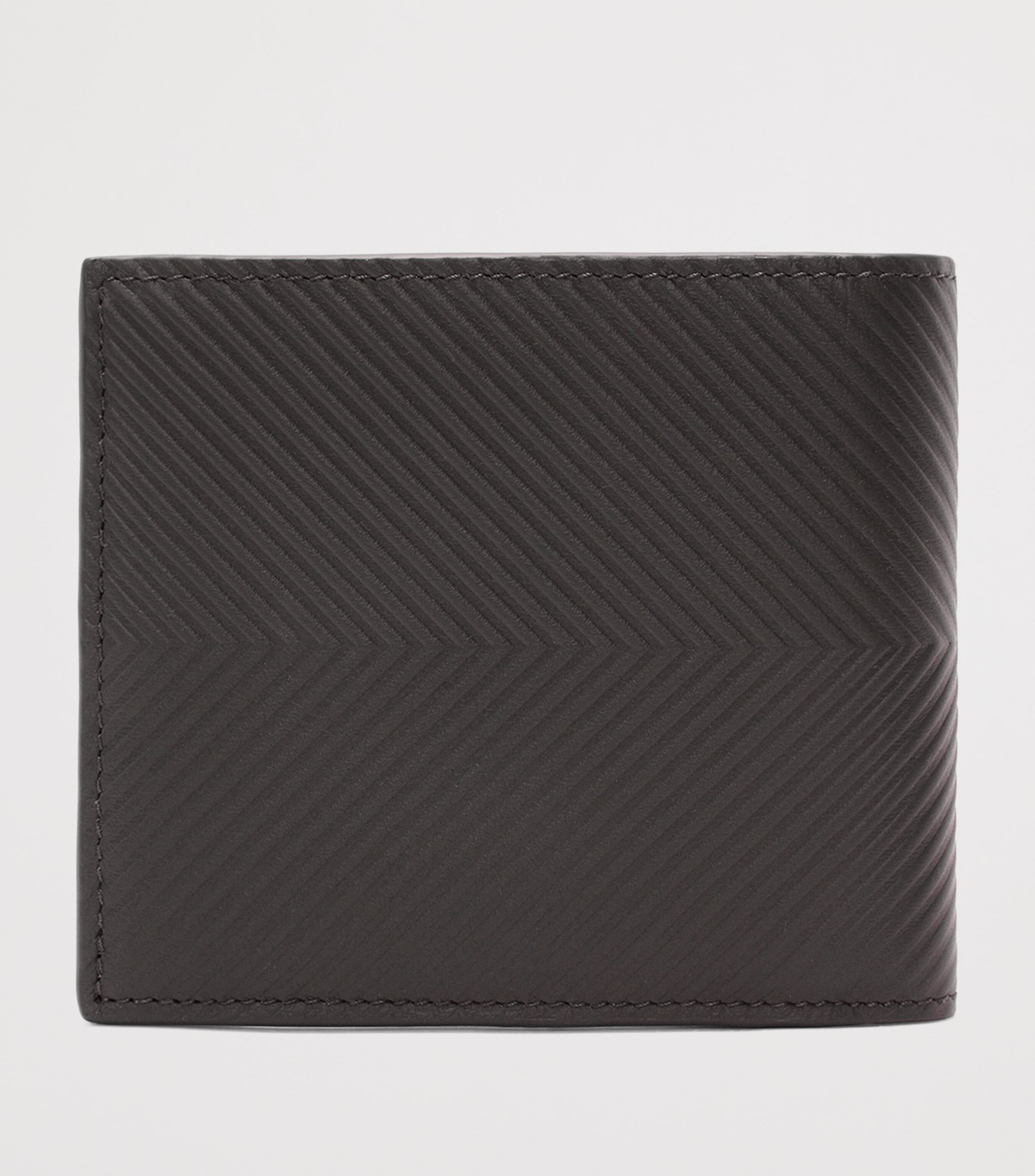 Leather Bifold Wallet DARK GREY Image 2