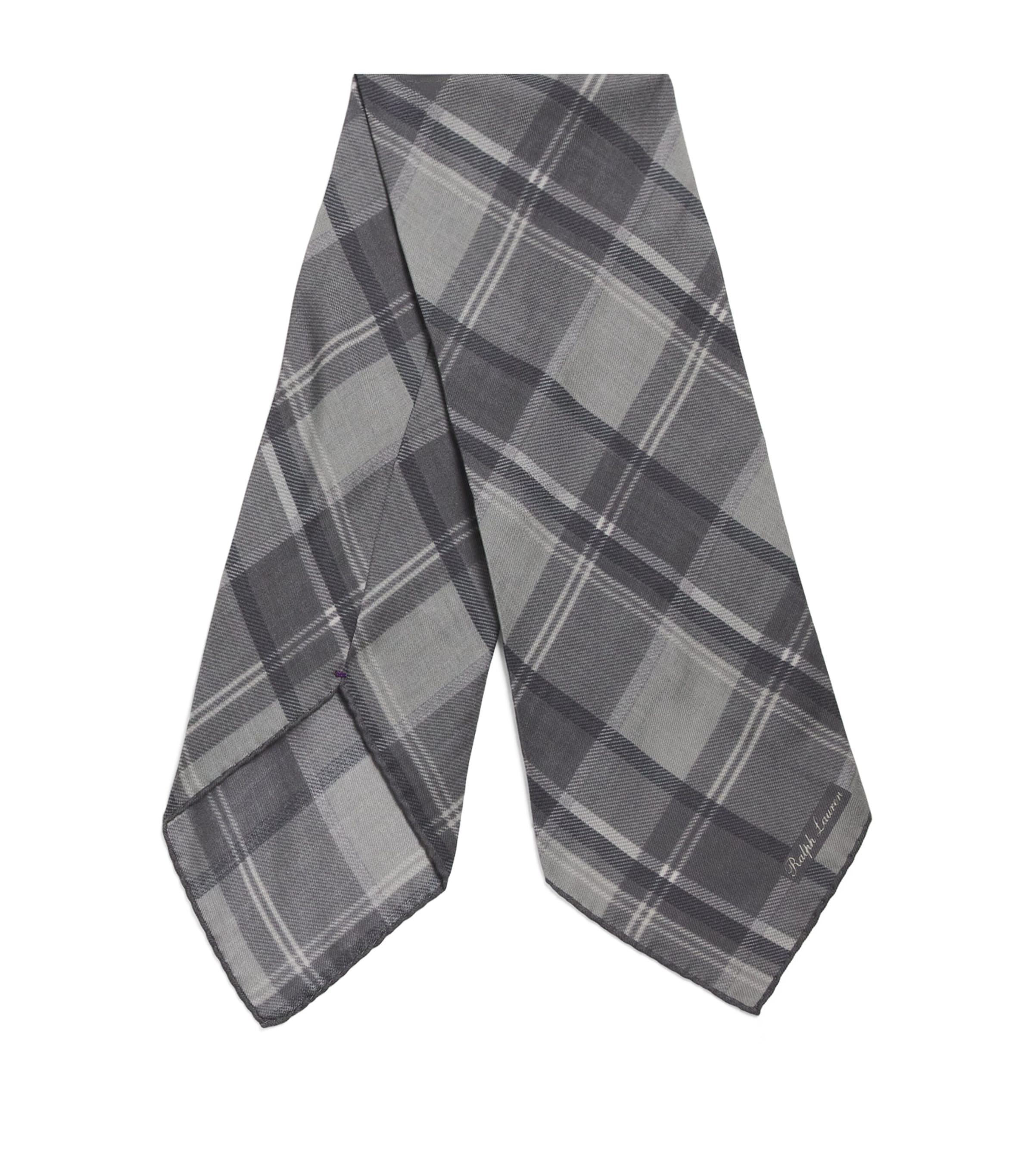 Ralph Lauren Purple Label Mulberry Silk Racing Print Scarf | Men Accessories | Scarves | Designers | Ralph Lauren | Ralph Lauren Purple Label