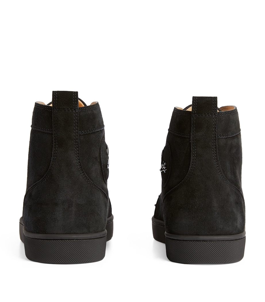 Lou Spikes Suede Sneakers B049 Image 4