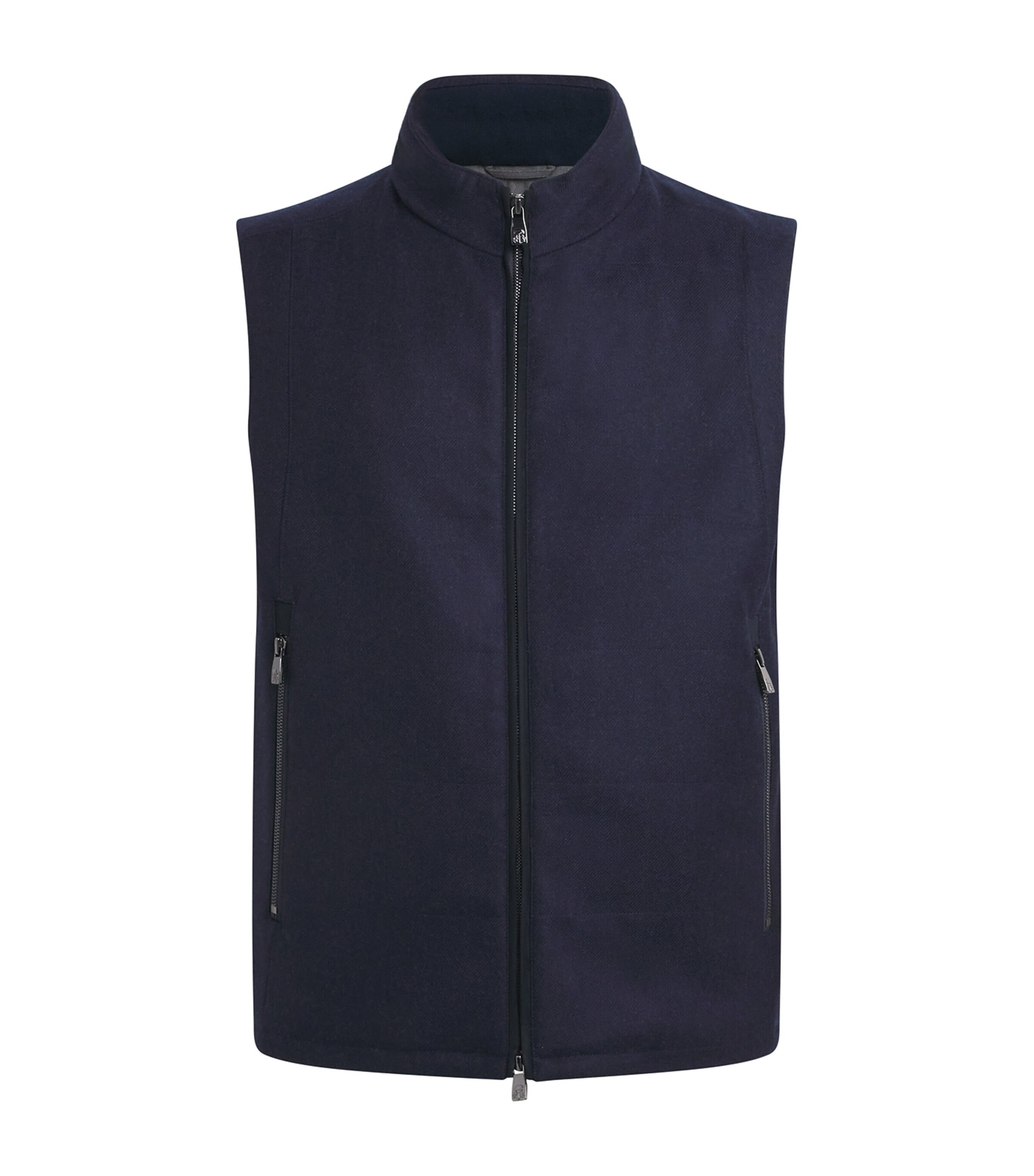 Corneliani Silk-Cashmere Gilet Harrods LT