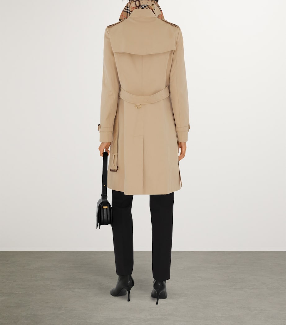 Mid-Length Chelsea Trench Coat HONEY Image 4