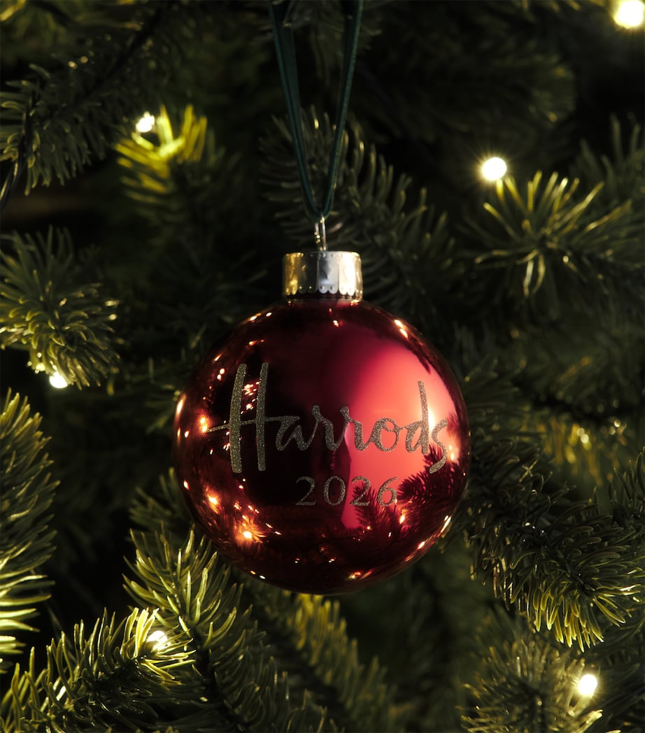 Harrods 2026 Year Bauble Red Image 4