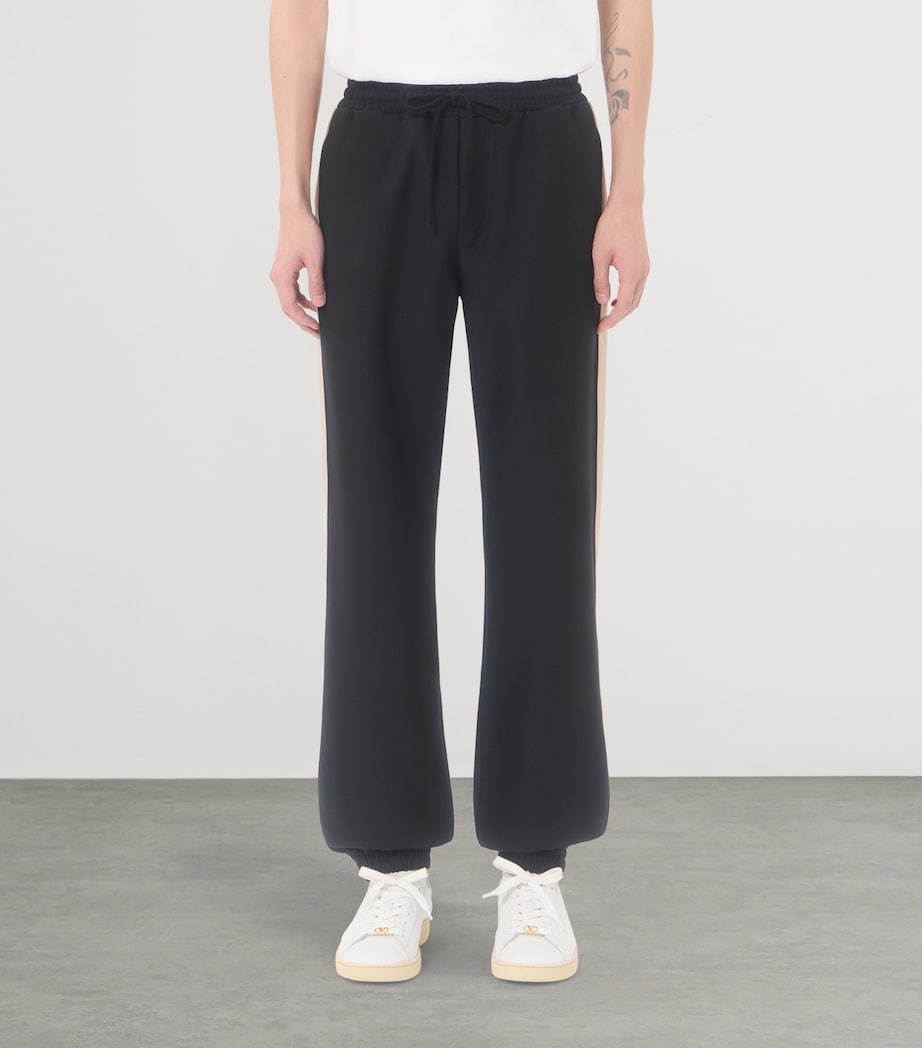 Valentino Garavani Mens Jersey VGold Sweatpants Image 2