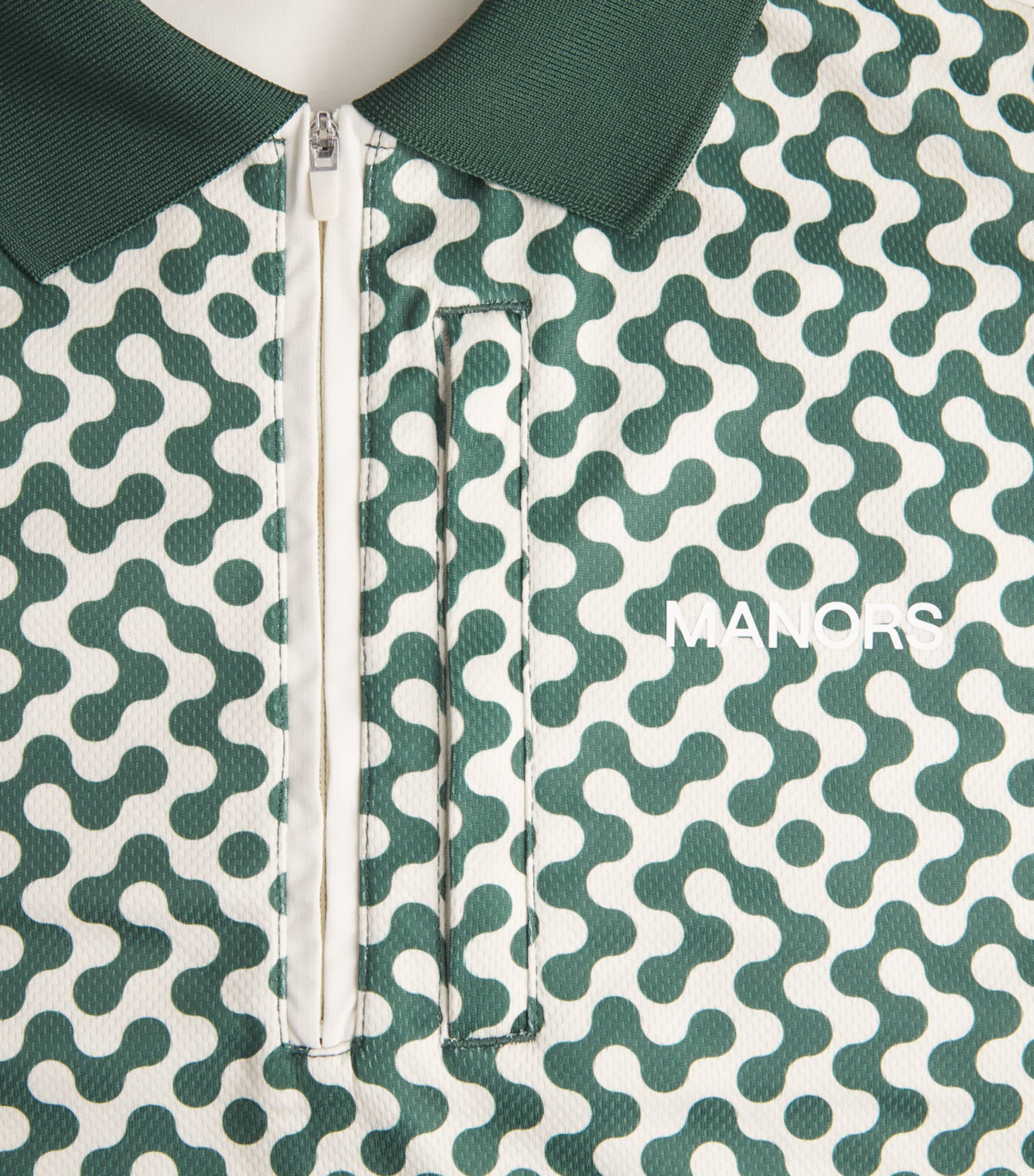 Manors Mens Eighteenth Ranger Polo Shirt Pine Green Image 6