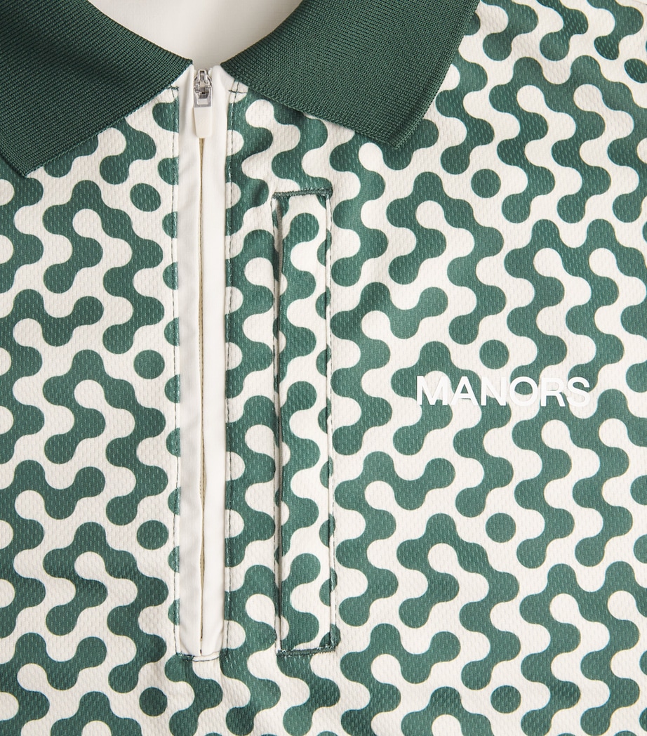 Manors Mens Eighteenth Ranger Polo Shirt Pine Green Image 6