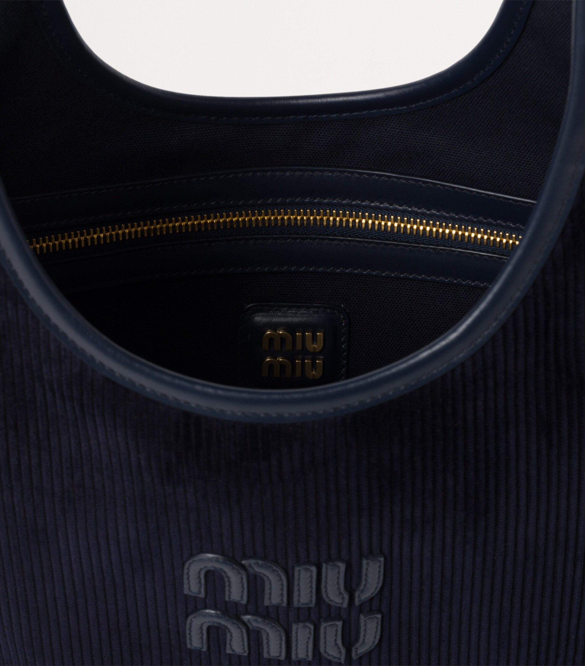 Miu Miu Corduroy Ivy Tote Bag Image 5
