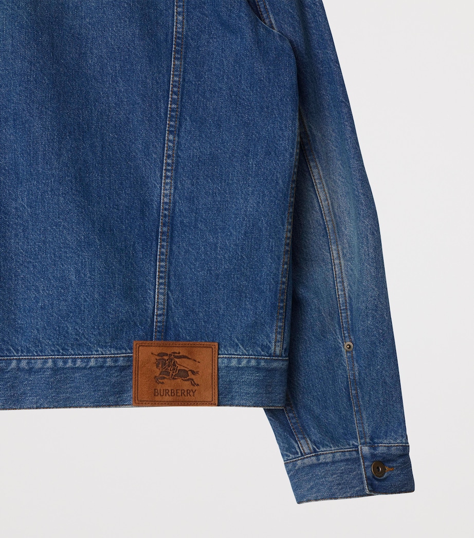 EKD Denim Jacket MID BLUE Image 5