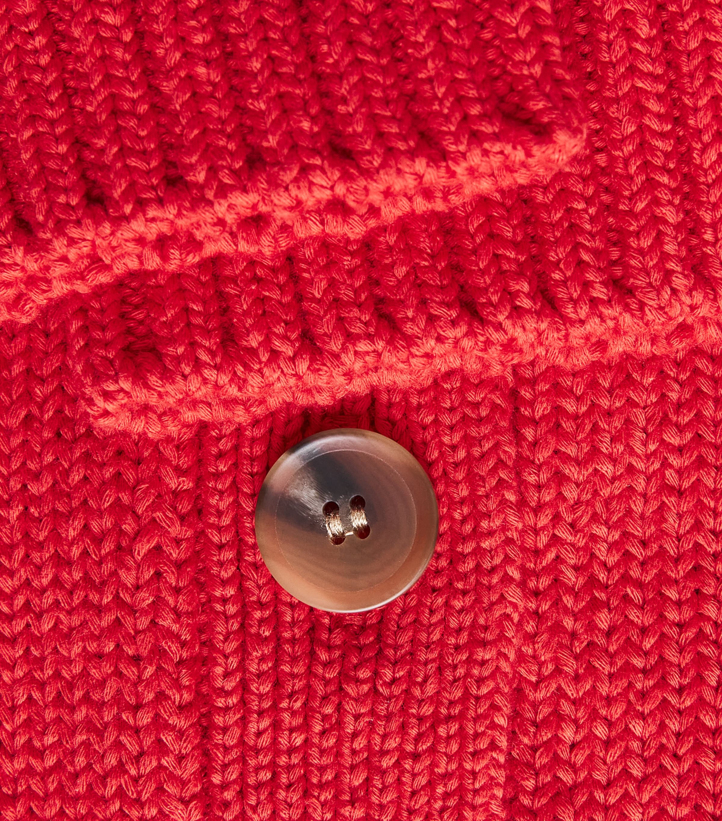 ME+EM Womens Organic Cotton Knit Top Lipstick Red Image 6