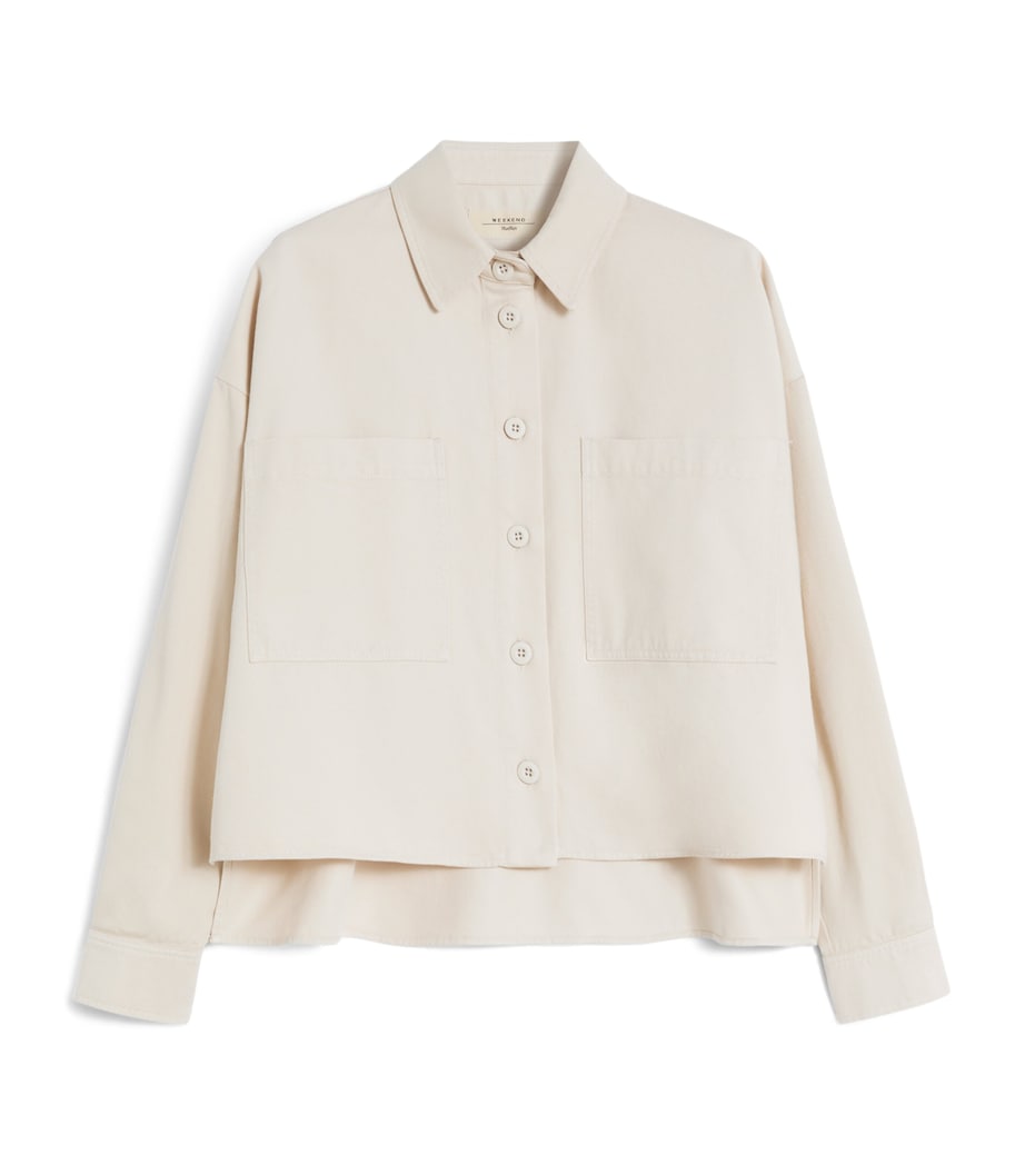 Cotton Drill Shirt SAND Image 1