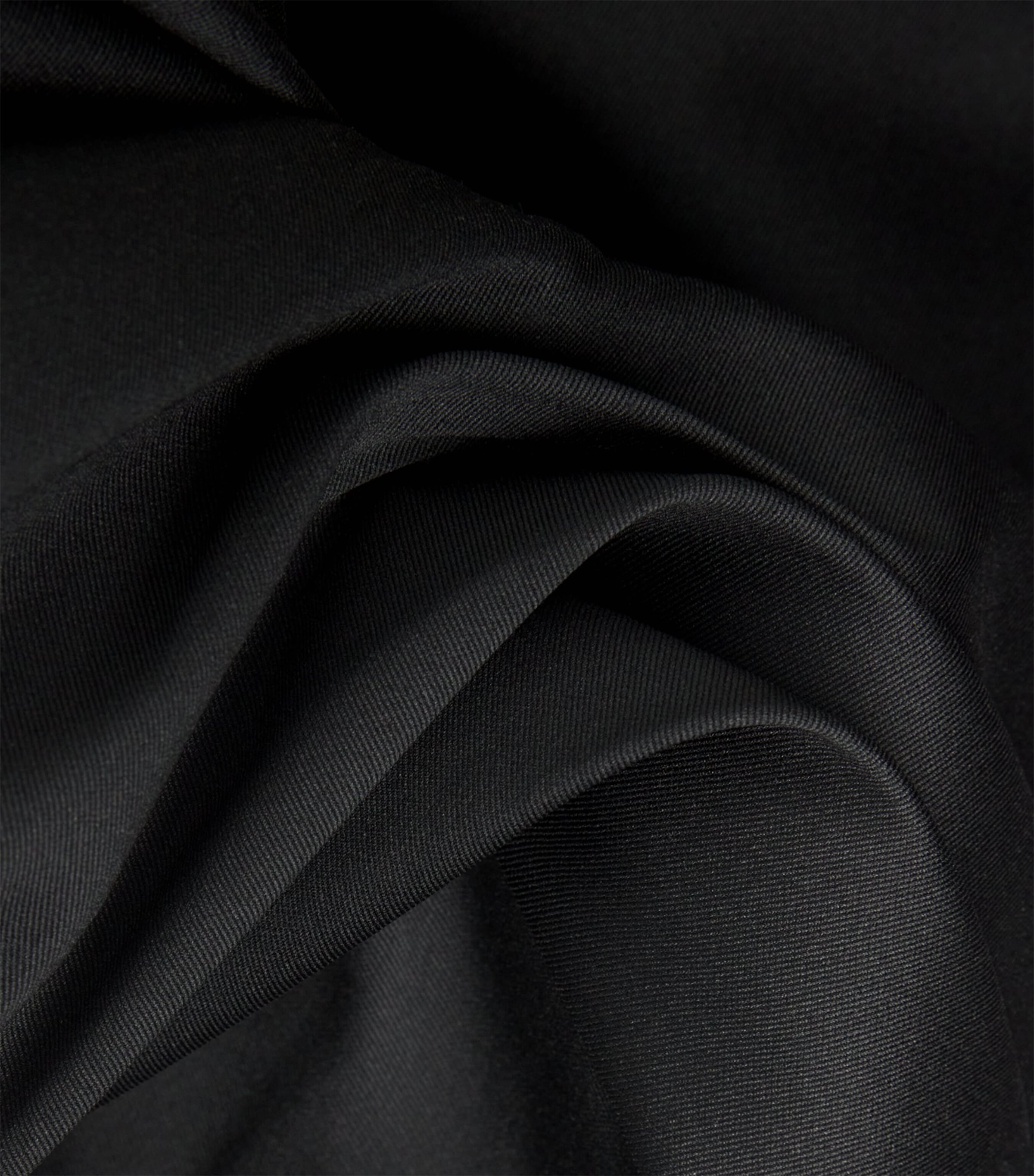 Monique Lhuillier Womens Taffeta Off-The-Shoulder Gown Noir Image 6