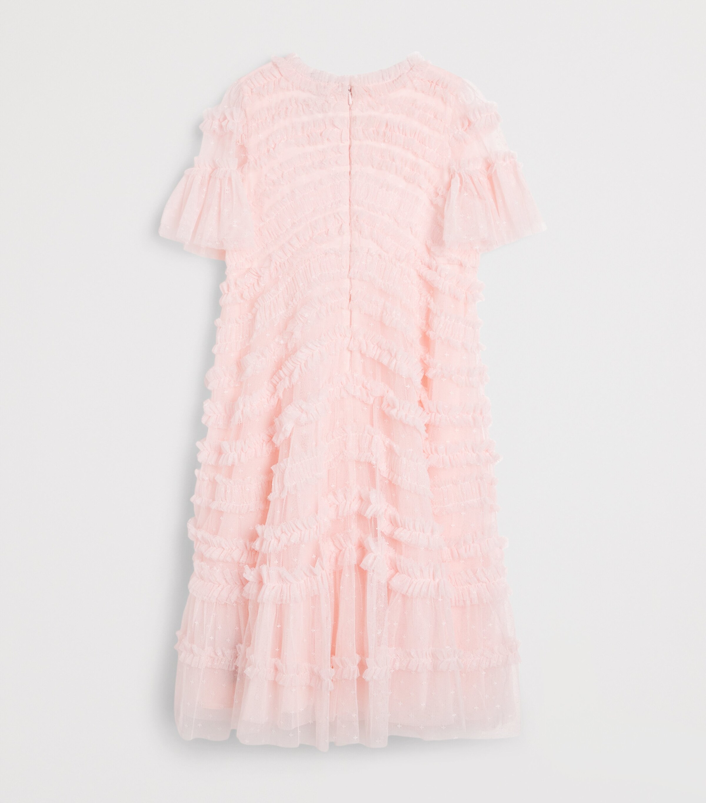 Needle & Thread Tulle Amara Ruffle Dress (8-12 Years) Sesseashell Image 2