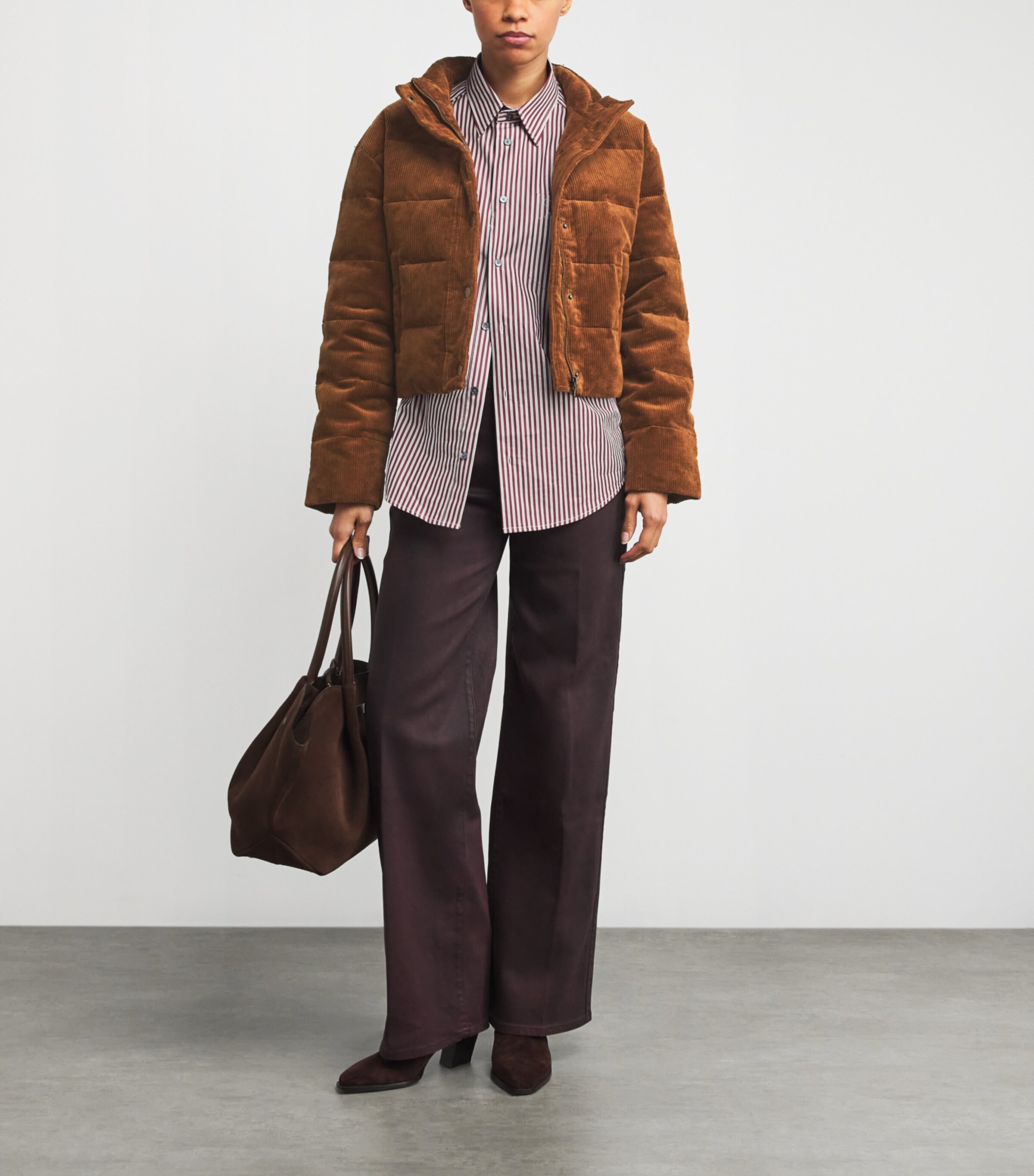 Corduroy Puffer Jacket COGANC Image 2