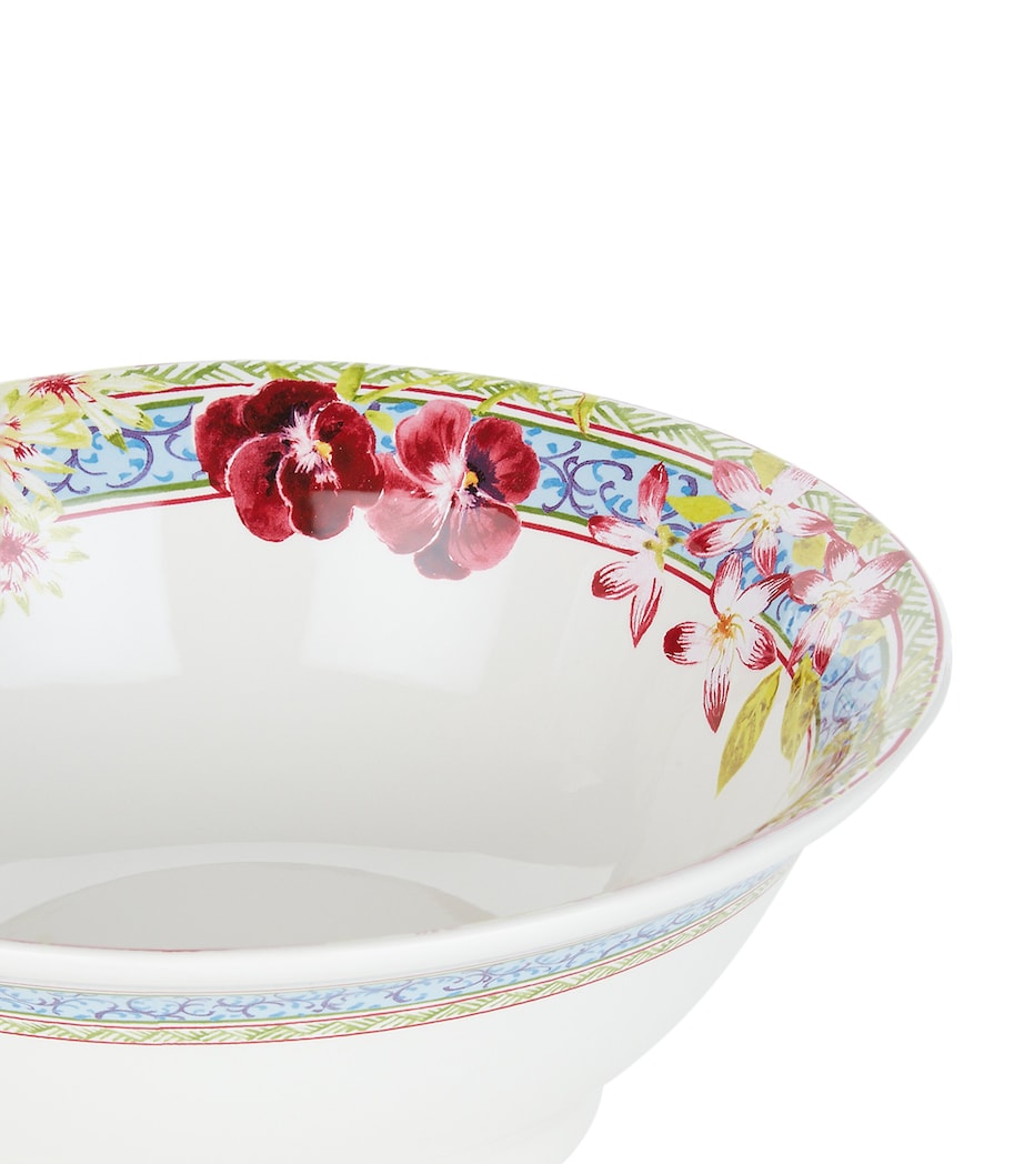 Millefleurs Large Open Vegetable Bowl (27cm) MULTI Image 2