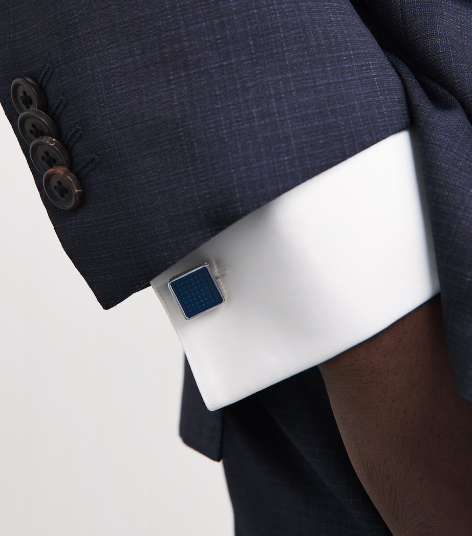 Giza Ice Cufflinks NAVY Image 2