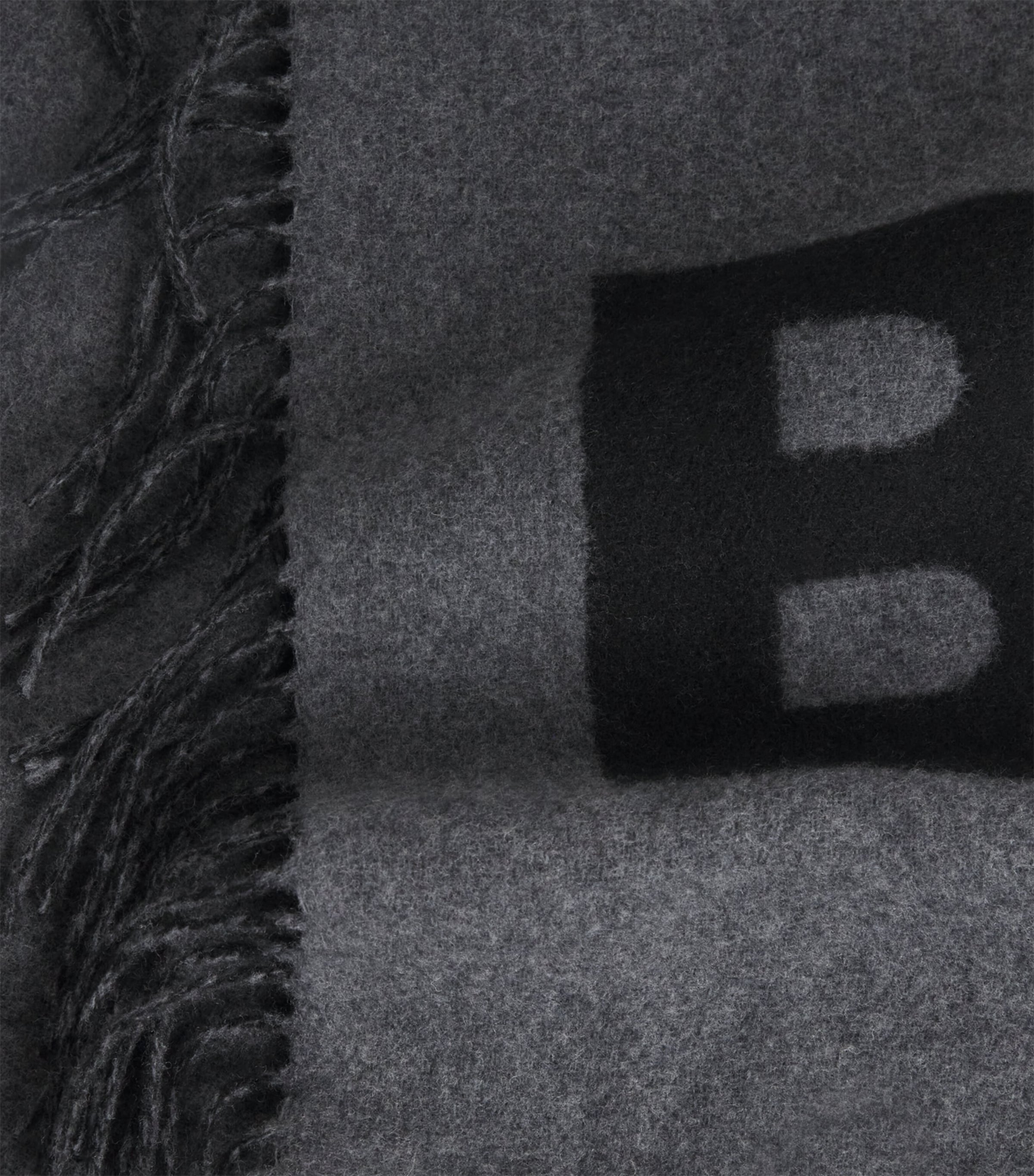 Wool-Blend Rikard Scarf 032MEDIUM GREY Image 4