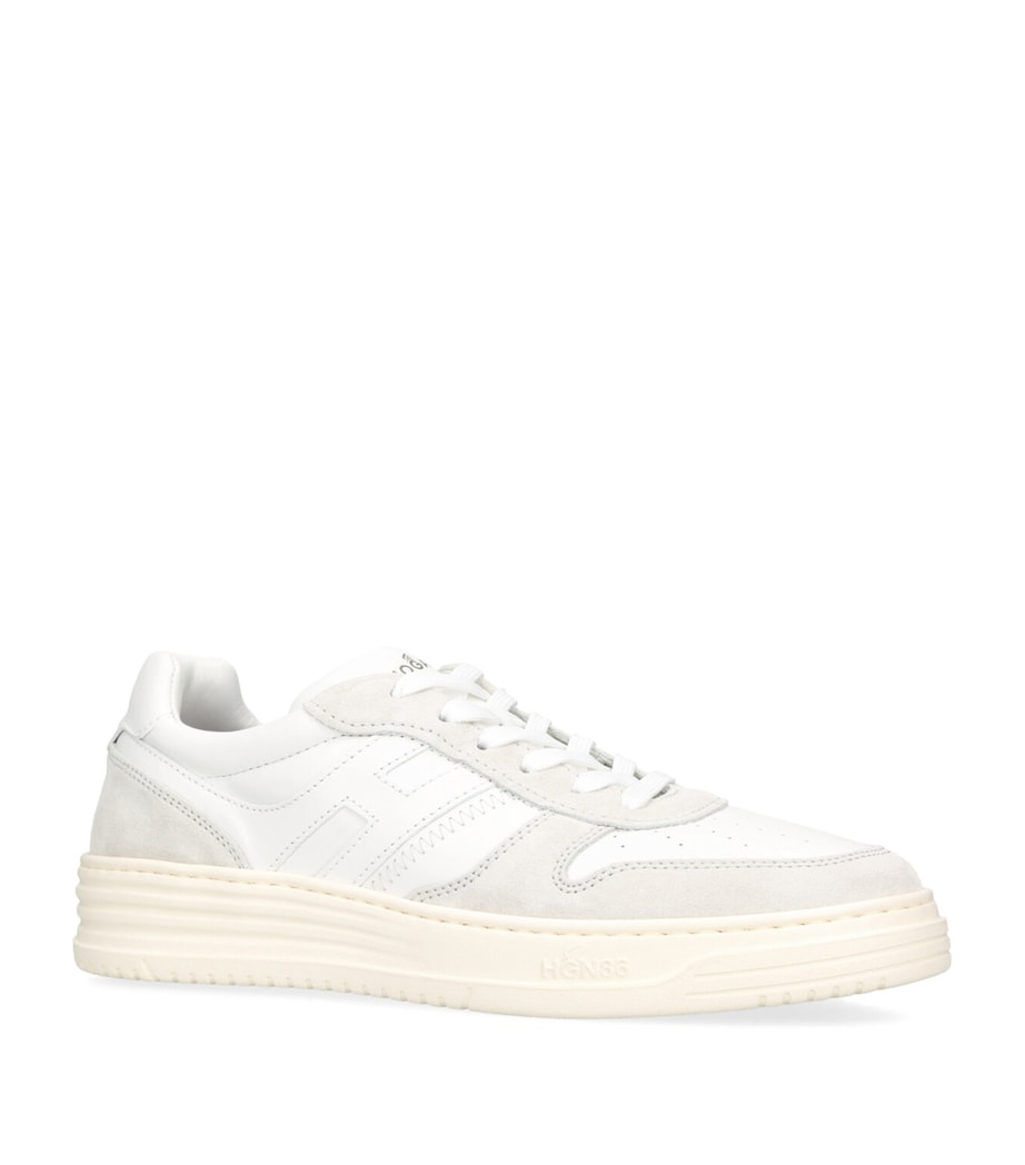 Suede Allacciato Sneakers BEIGE COMB Image 3