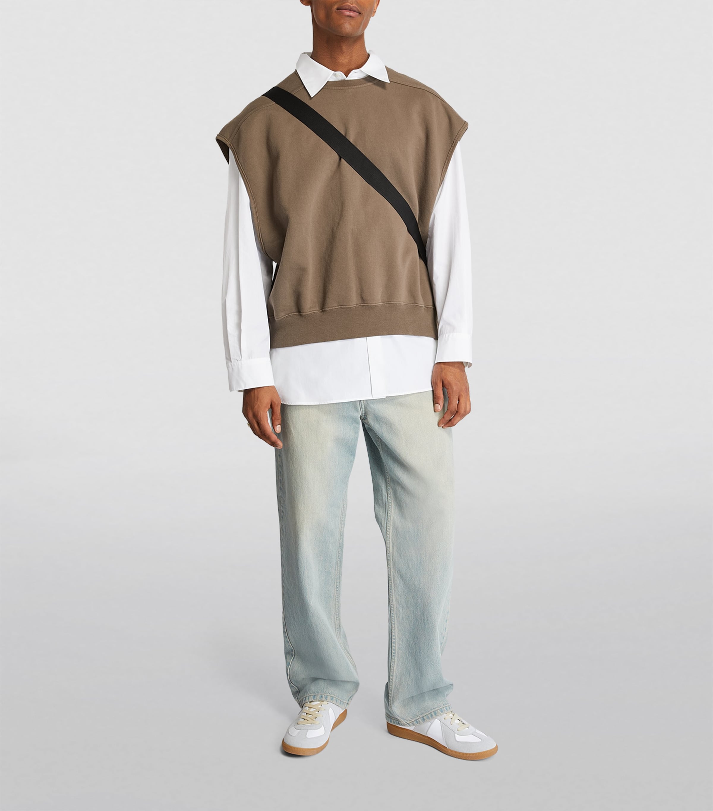 Leather Replica Sneakers WHITE Image 5