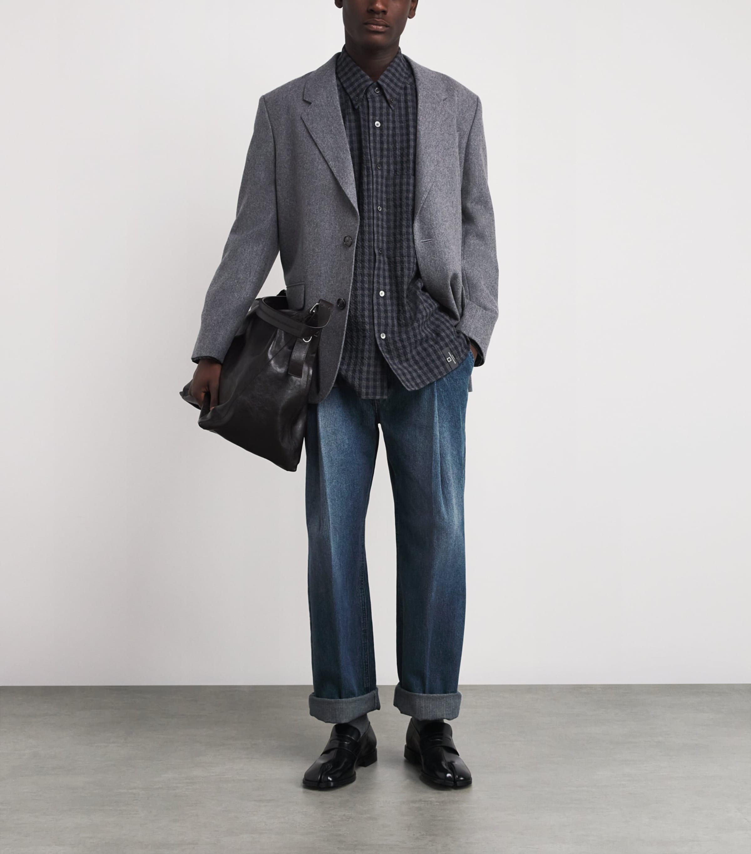 Wide-Leg Jeans BLUE Image 2