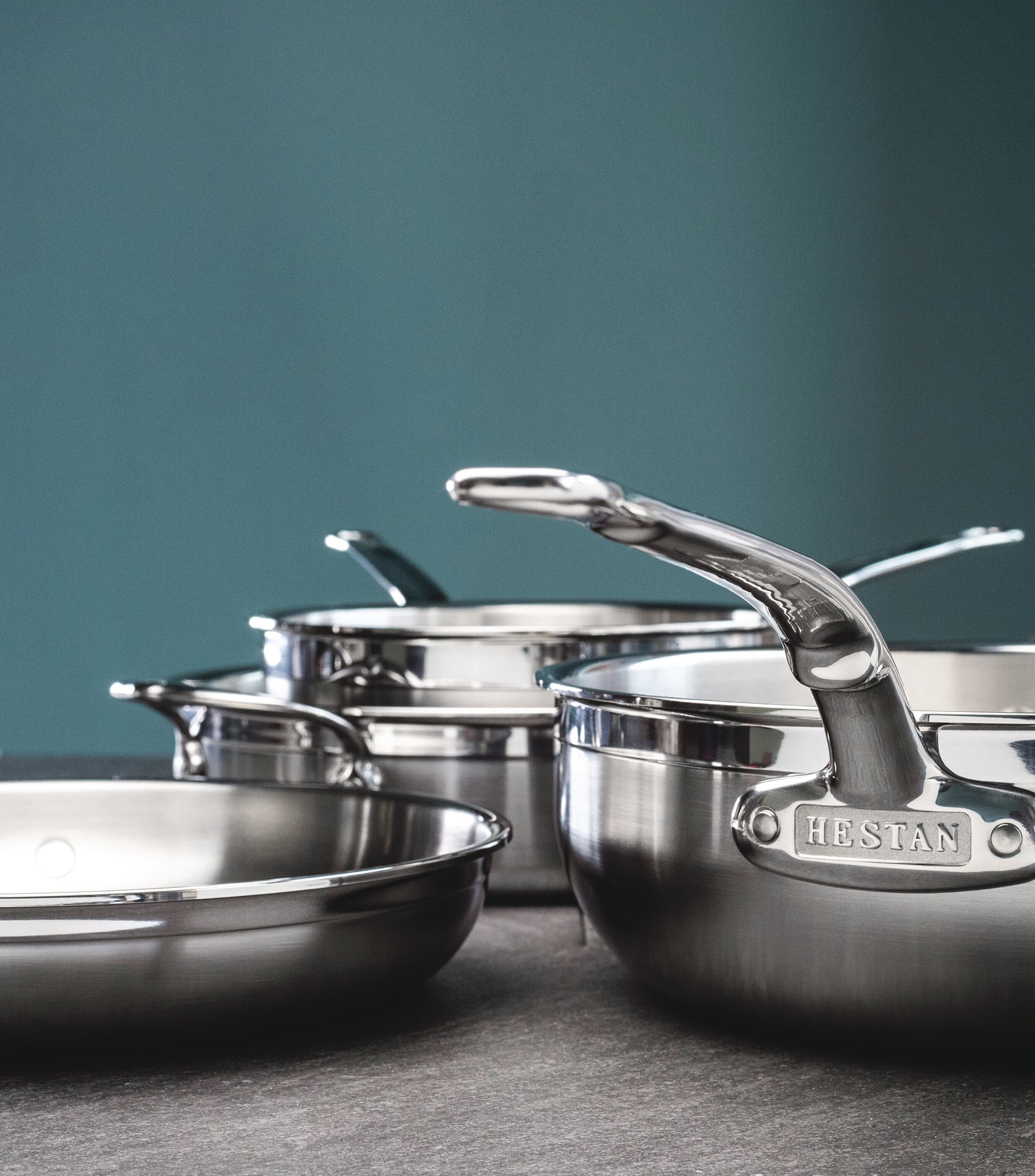 ProBond 10-Piece Cookware Set STAINLESS STEEL Image 2