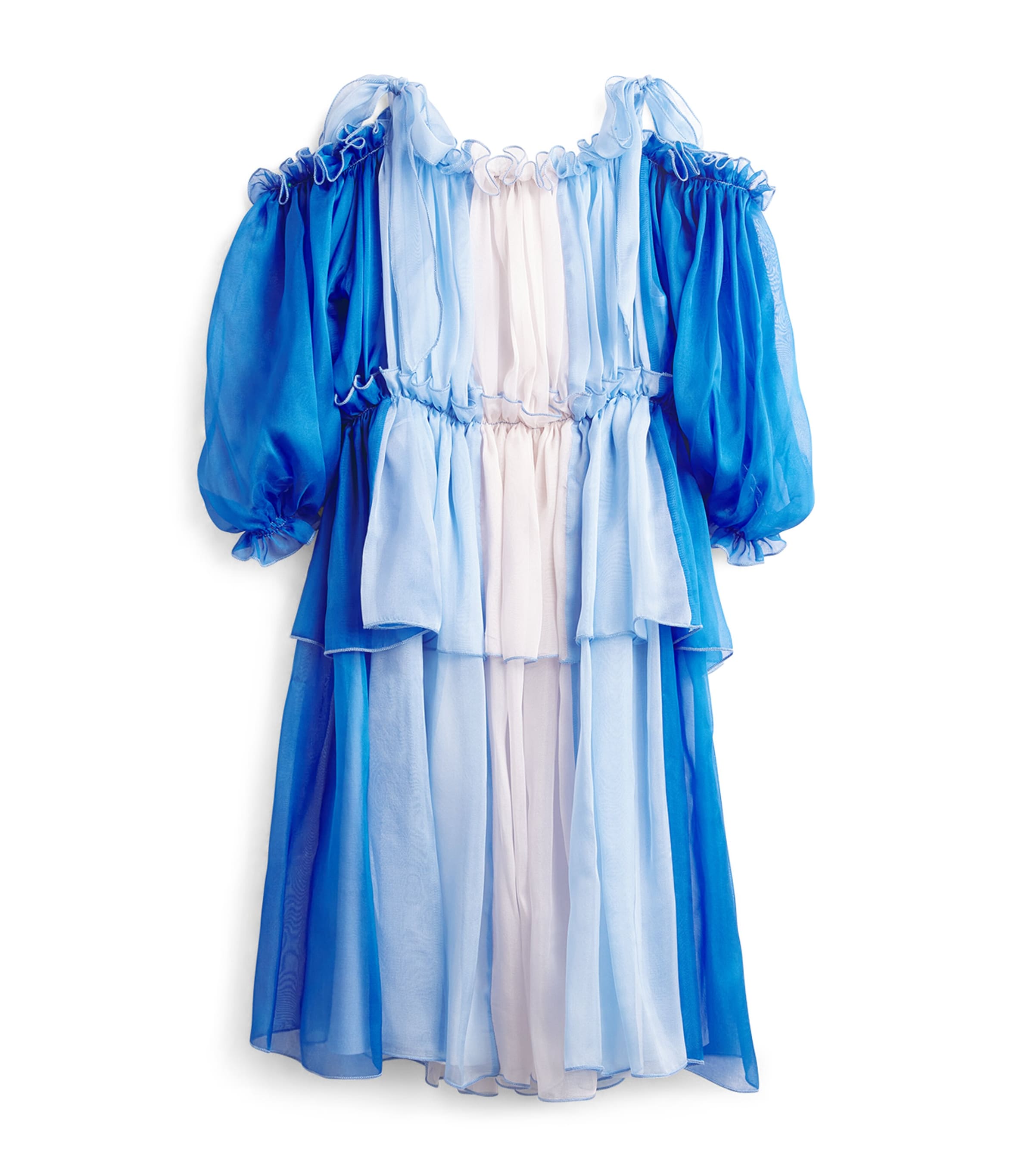 Harrods Kids' Silk Tiered Dream Dress