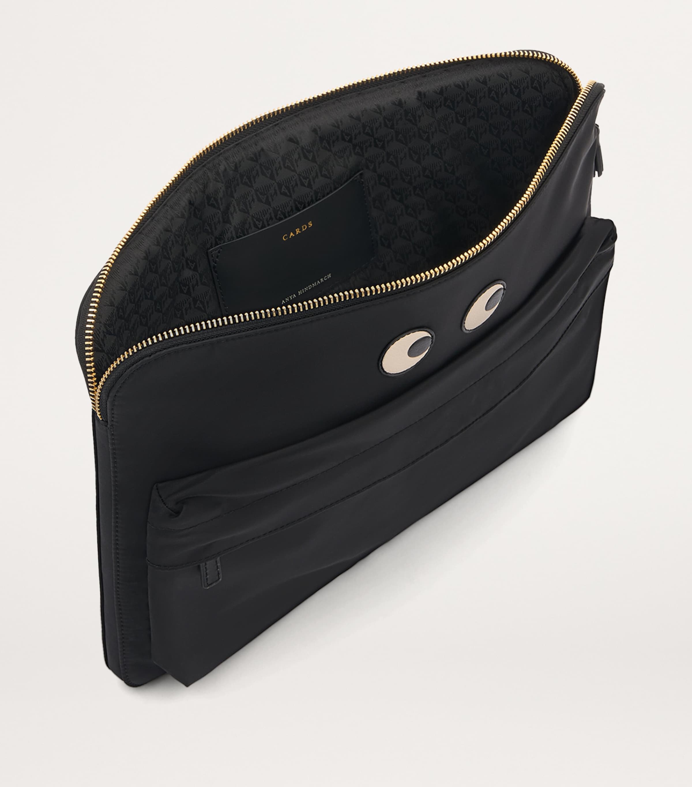 Eyes Laptop Case BLACK Image 4