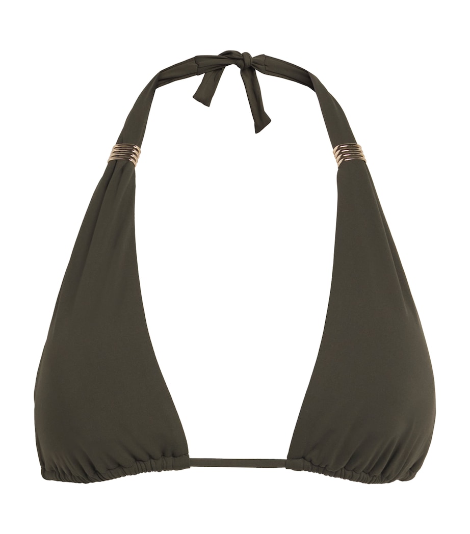 Grenada Halterneck Bikini Top OLIVE10 Image 1
