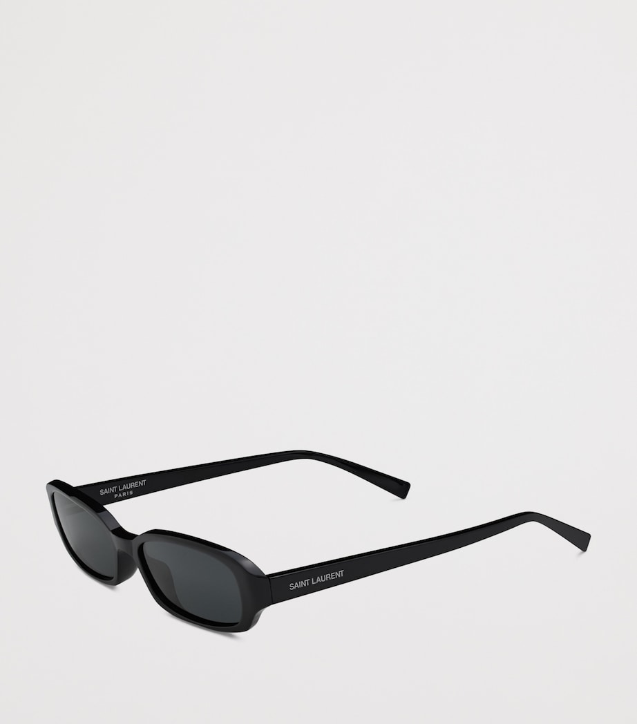 Saint Laurent Acetate Oval Sunglasses Image 2