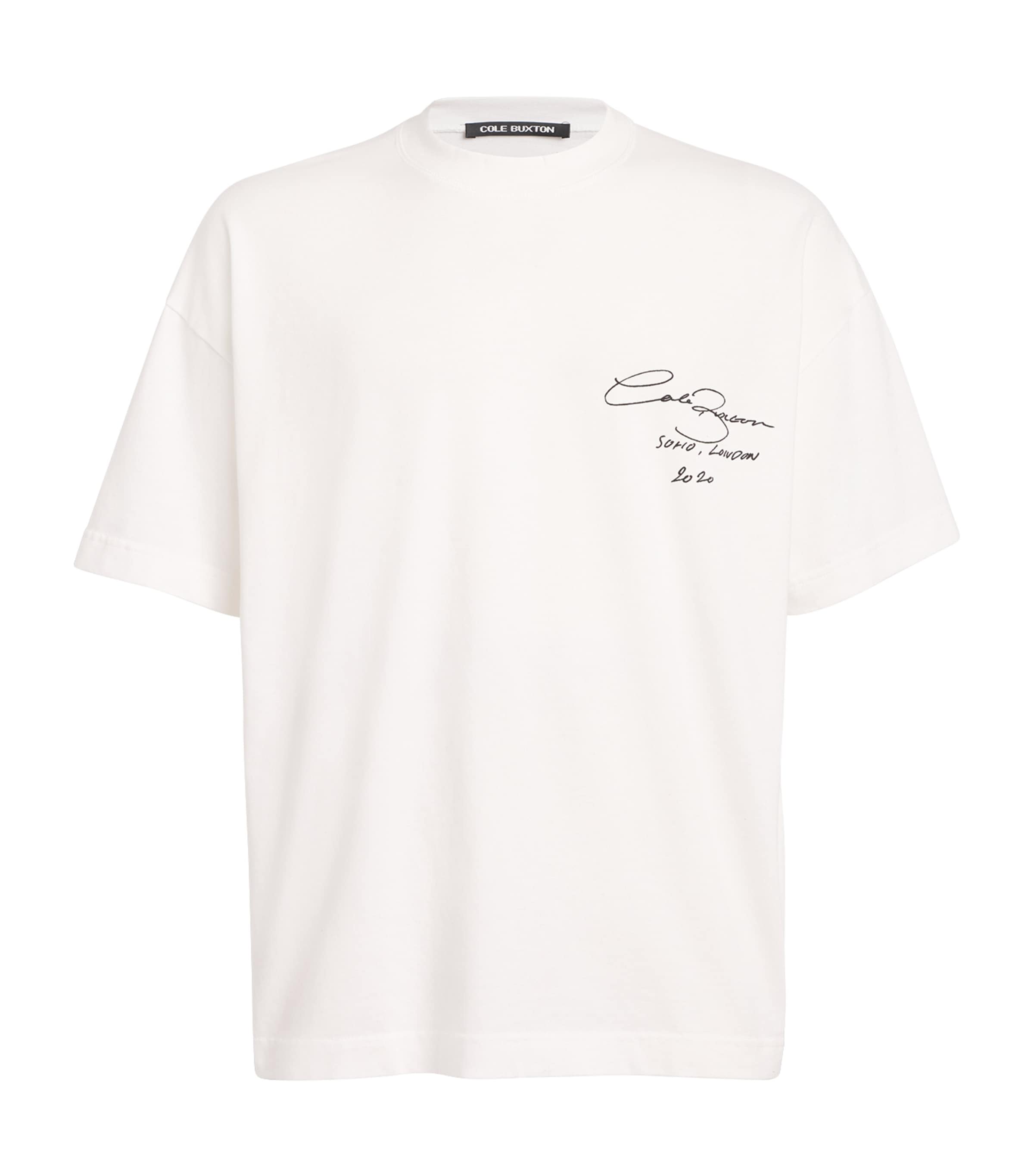 [Cole Buxton] コールバクストン Tシャツ T-Shirt(送料関税込み) COLE BUXTON Cotton 2 Star T-Shirt | Harrods US