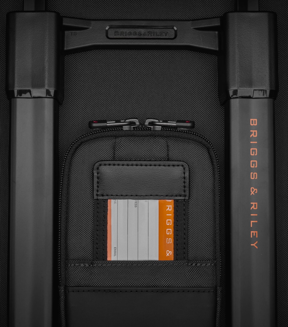 ZDX Essential Carry-On Spinner Suitcase (56cm) BLACK Image 7