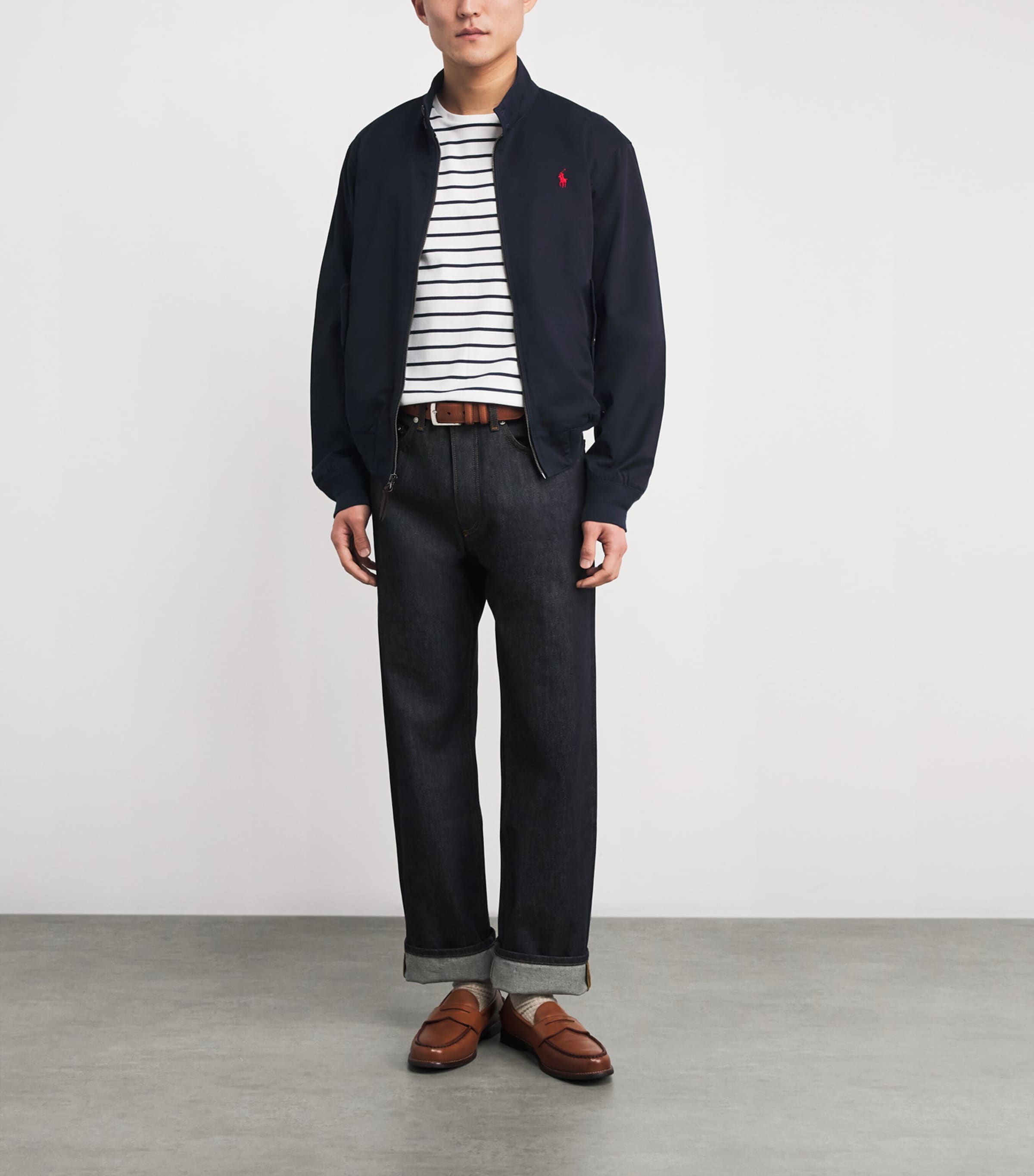 Cotton Twill Bedford Jacket COLLECTION NAVY Image 2